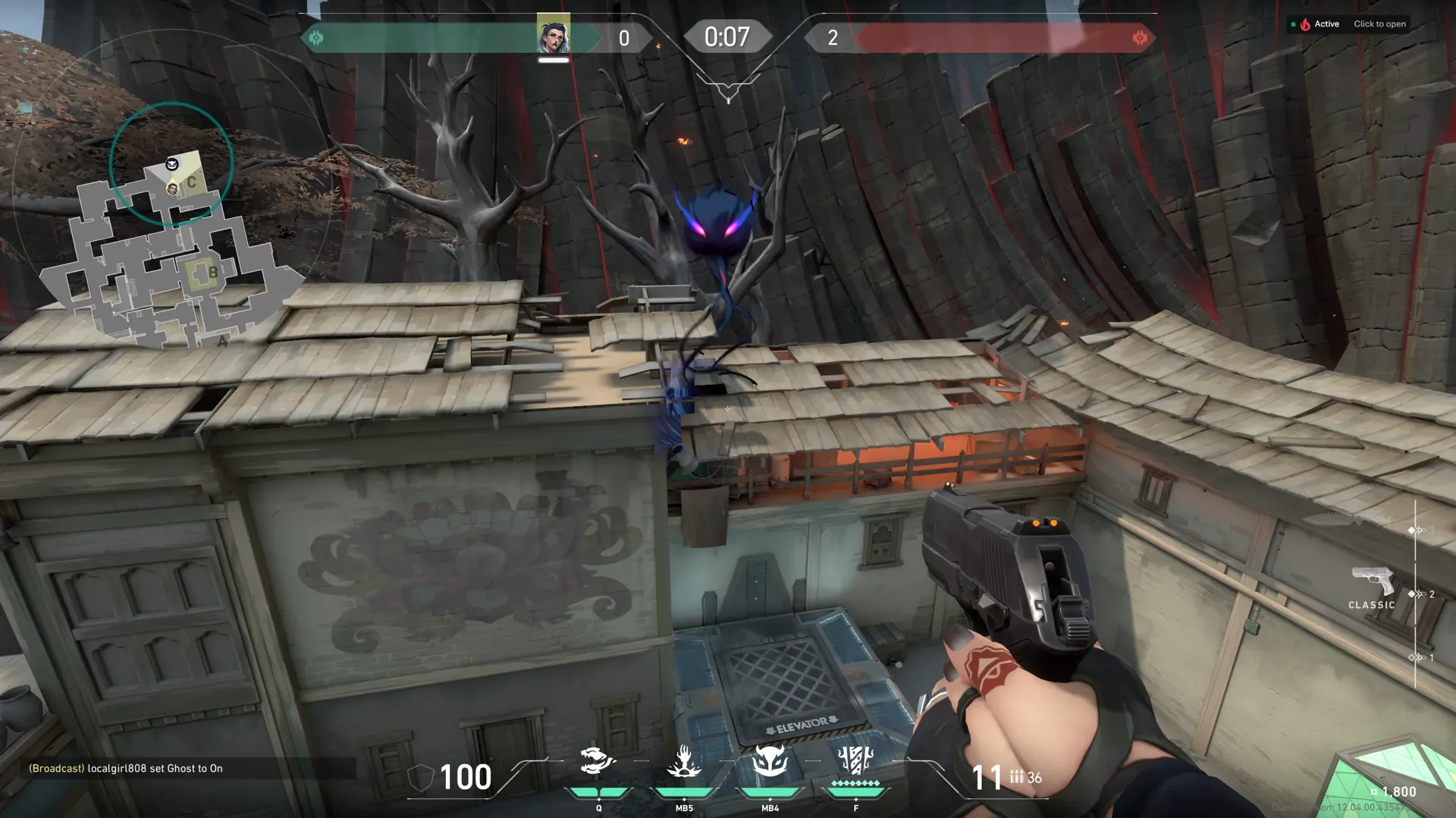 Fade Haunt on Haven Attack Site C — step 3 of 3: Result