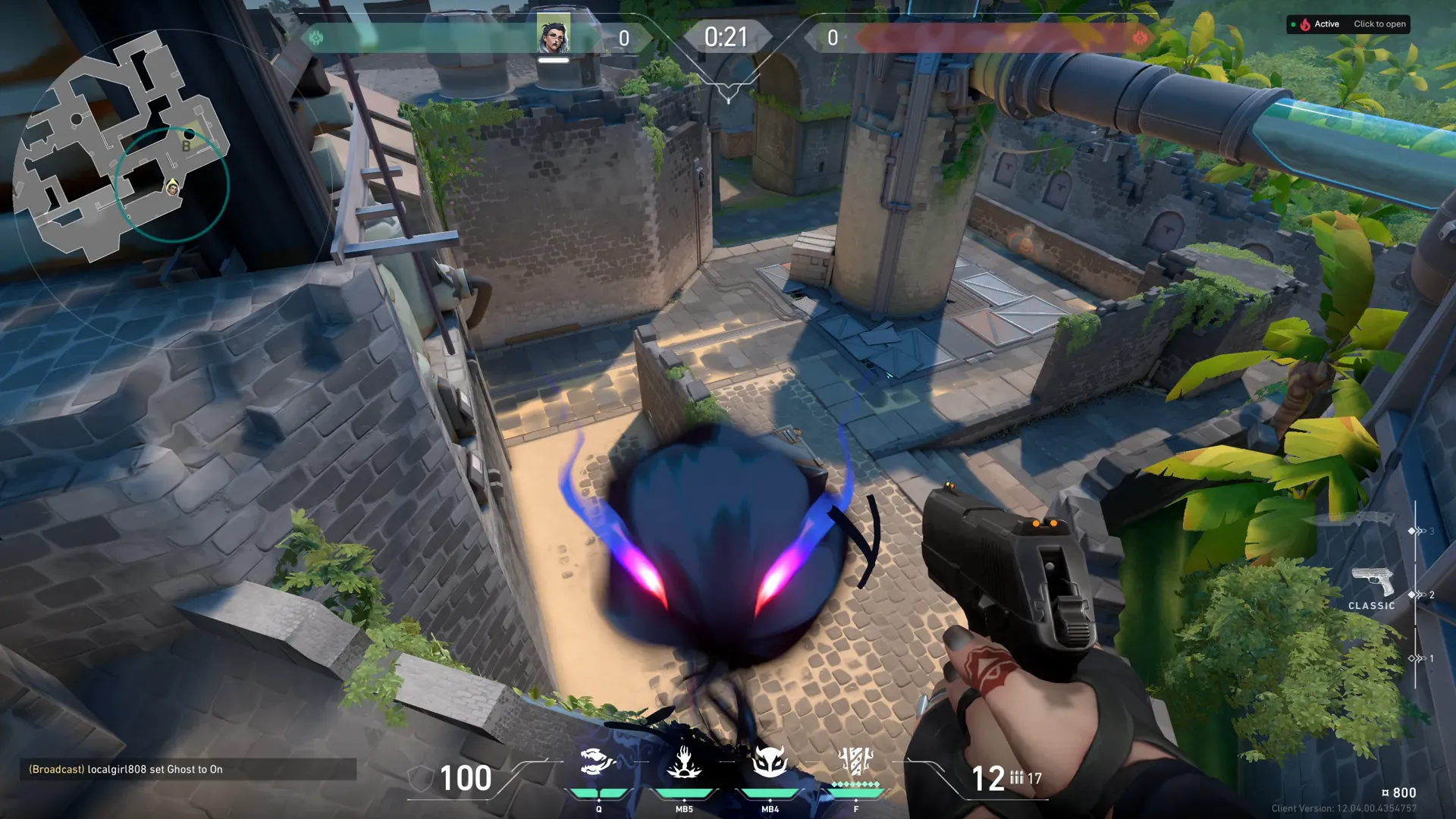 Fade Haunt on Breeze Defense Site B — step 3 of 3: Result