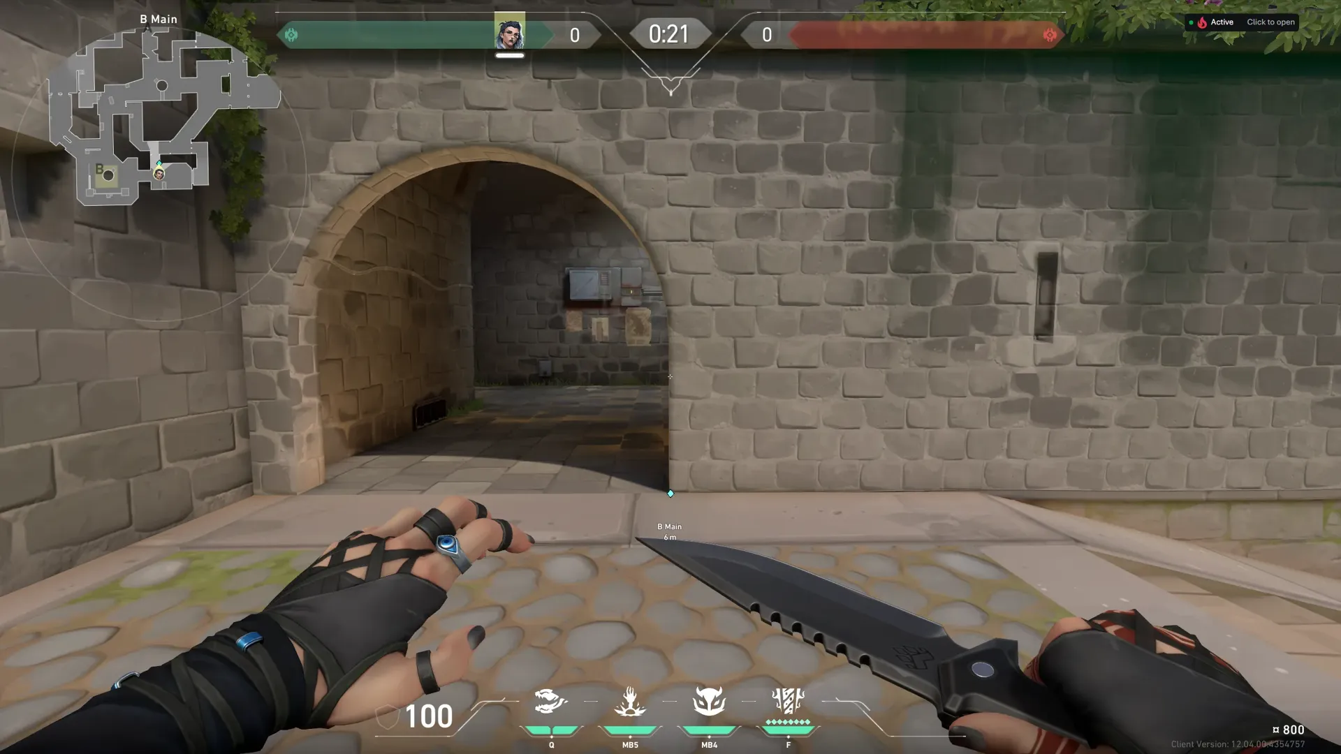 Fade Haunt on Breeze Attack Site B — step 1 of 3: Position — where to stand