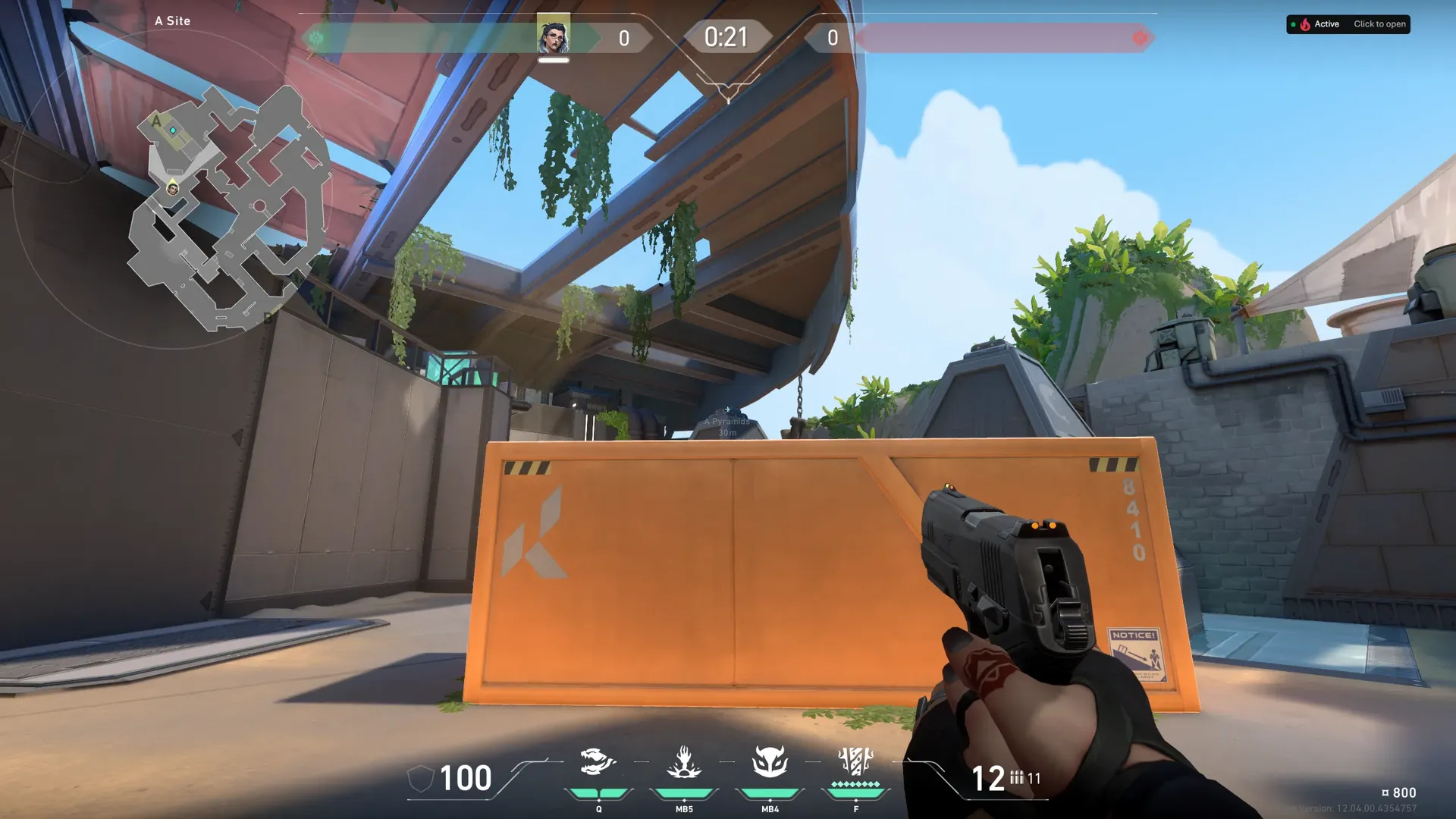 A Site Retake From Orange — Fade lineup on Breeze