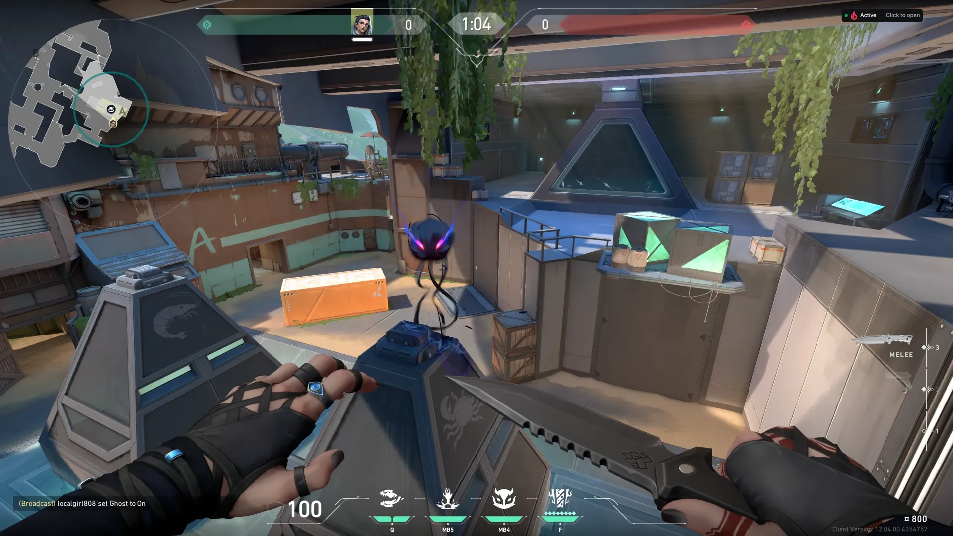 Fade Haunt on Breeze Attack Site A — step 3 of 3: Result