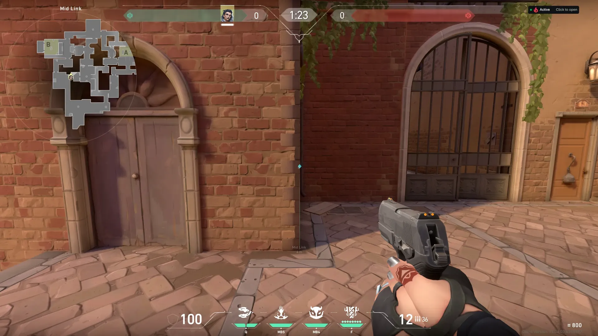 Fade Haunt on Ascent Attack Mid — step 1 of 3: Position — where to stand