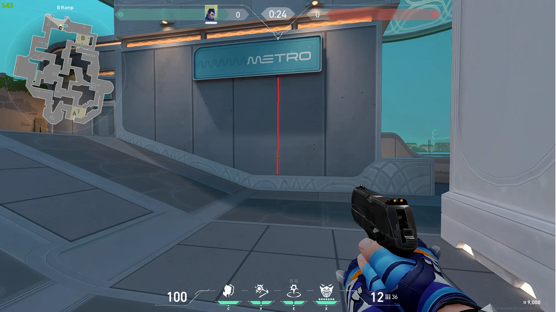 Yoru Gatecrash on Pearl Attack Site A — step 1 of 5: Position — where to stand