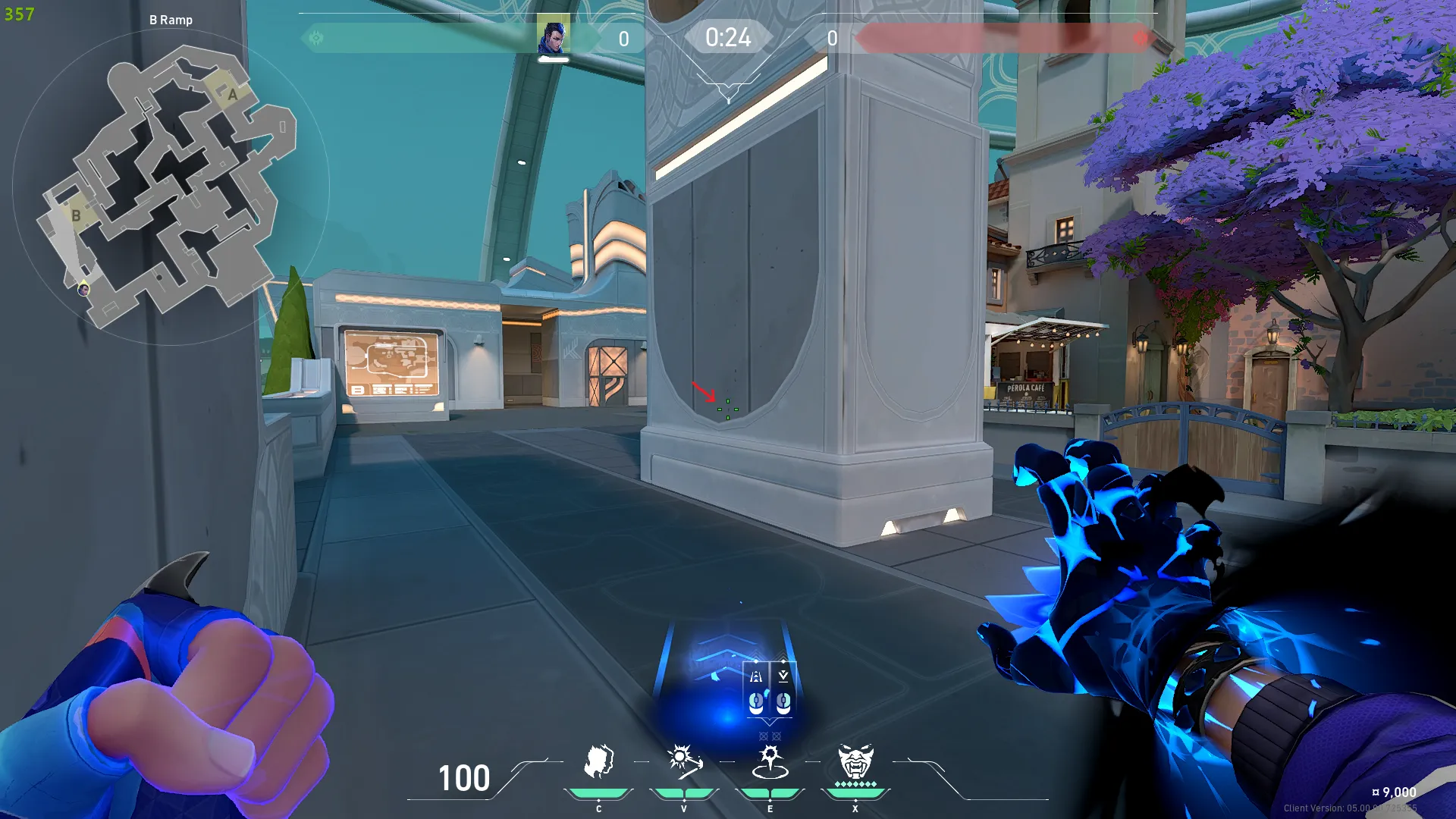 Yoru Gatecrash on Pearl Attack Site A — step 4 of 5: Aim — line up the shot