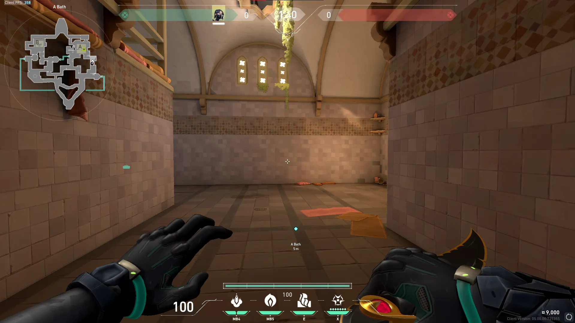 Viper Poison Cloud on Bind Attack Site A — step 1 of 3: Position — where to stand