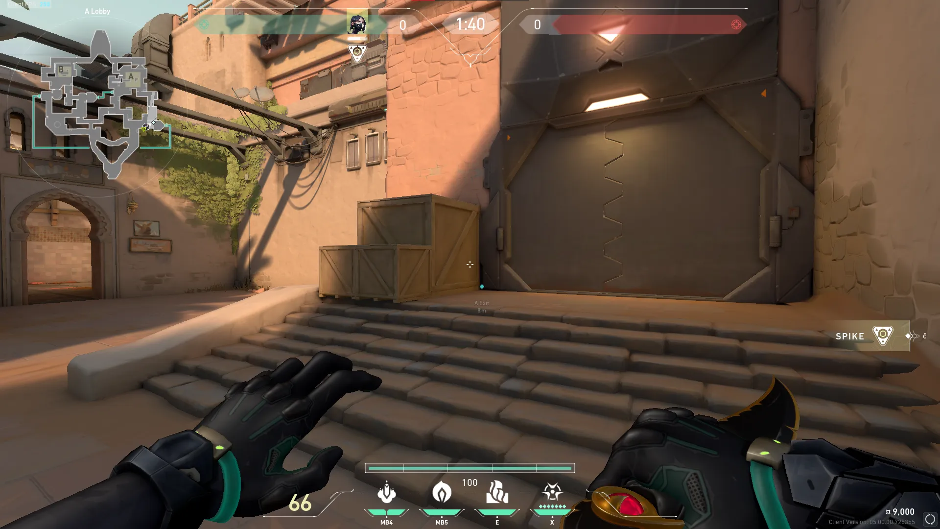 Viper Poison Cloud on Bind Attack Site A — step 1 of 3: Position — where to stand