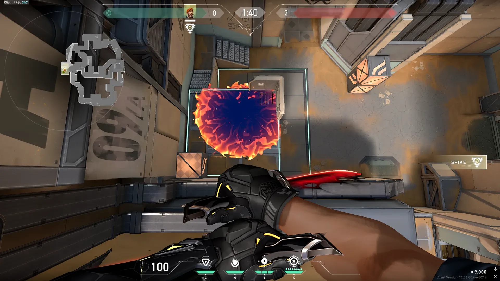 Brimstone Incendiary on Fracture Attack Site A — step 3 of 3: Result