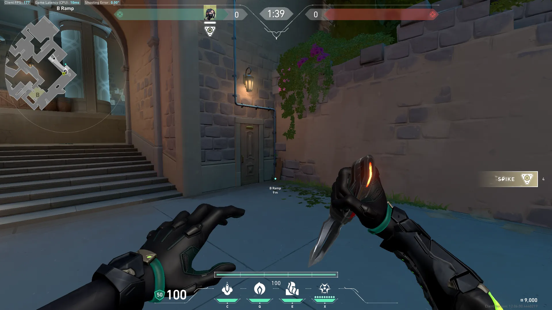 Viper Snake Bite on Pearl Attack Site B — step 1 of 3: Position — where to stand