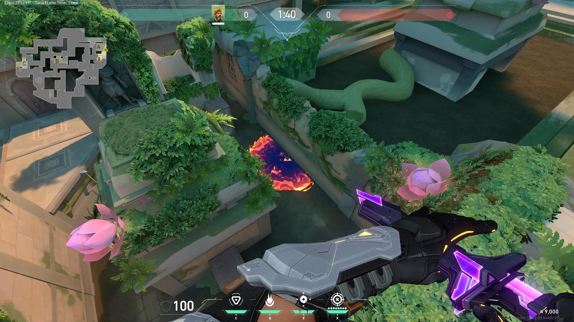 Brimstone Incendiary on Lotus Attack Site A — step 3 of 3: Result