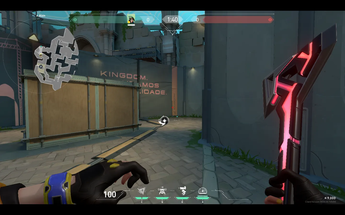 Killjoy Nanoswarm on Pearl Attack Site A — step 1 of 3: Position — where to stand