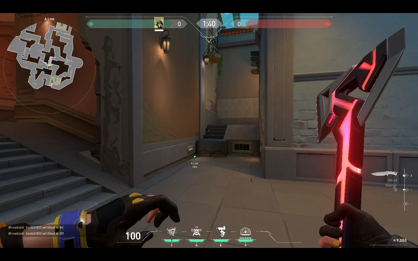 Killjoy Nanoswarm on Pearl Attack Site A — step 1 of 3: Position — where to stand