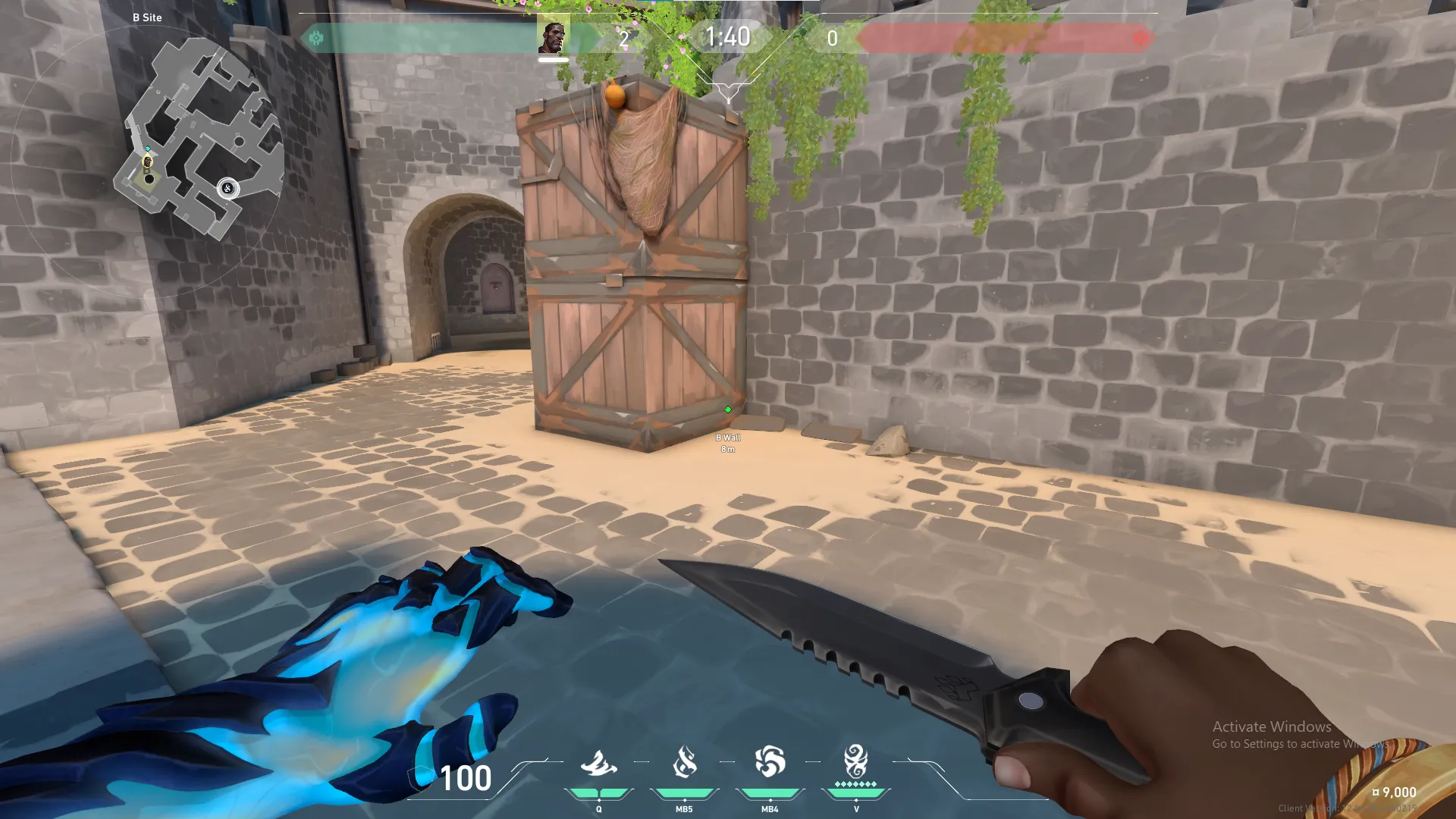 B Site to Mid Cannon — Veto lineup on Breeze