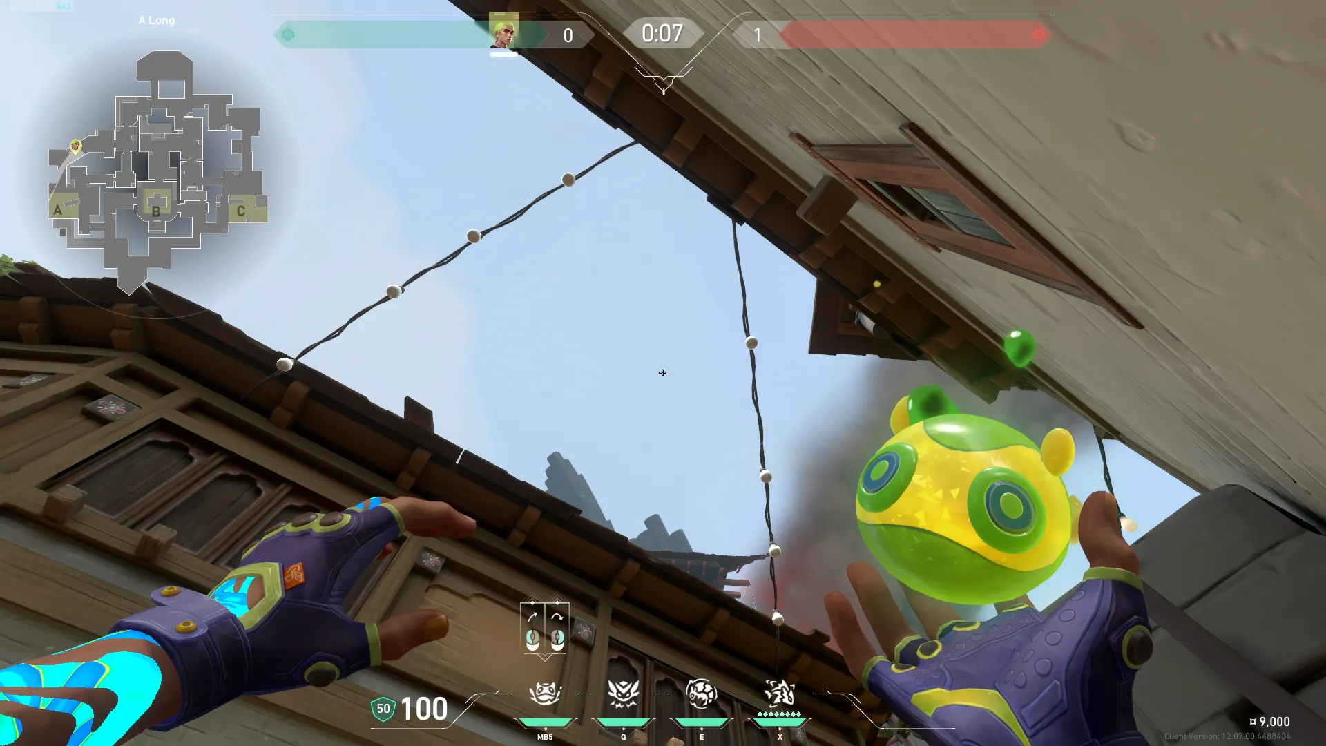 Gekko Mosh Pit on Haven Attack Site A — step 2 of 3: Aim — line up the shot