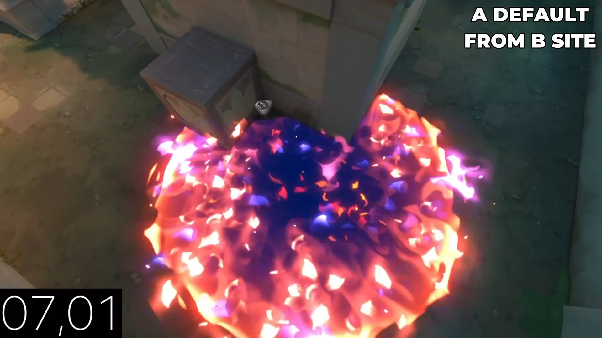 Brimstone Incendiary on Lotus Defense Site A — step 3 of 3: Result