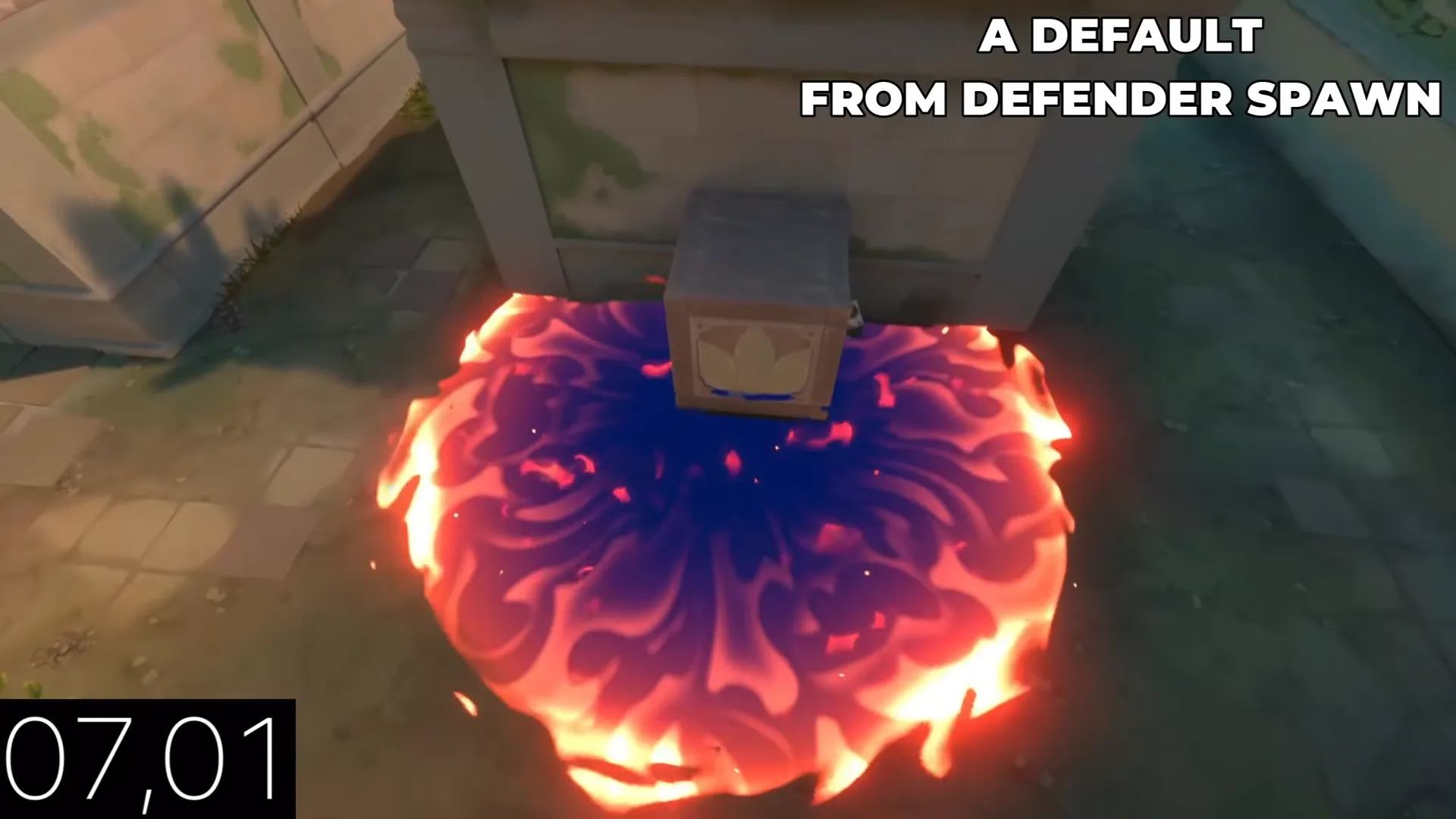 Brimstone Incendiary on Lotus Defense Site A — step 3 of 3: Result