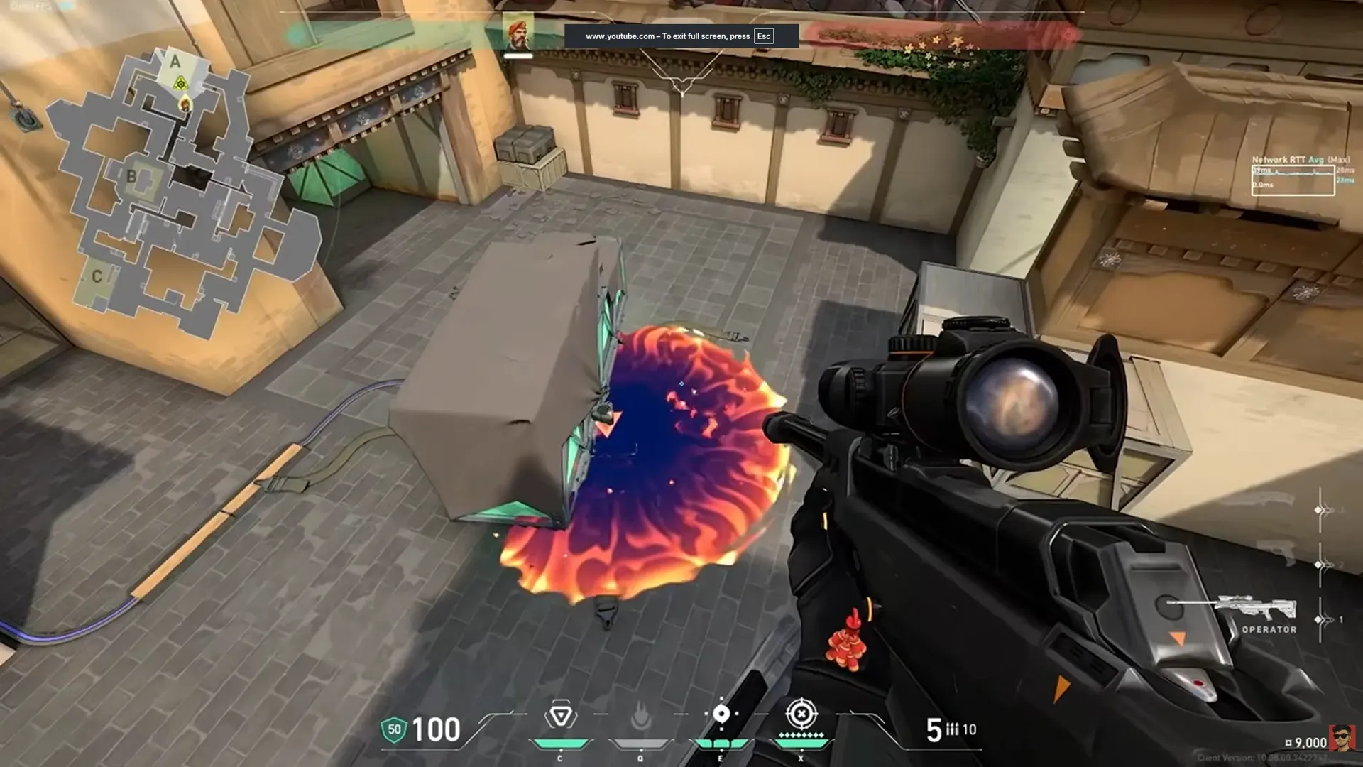 Brimstone Incendiary on Haven Attack Site A — step 3 of 3: Result