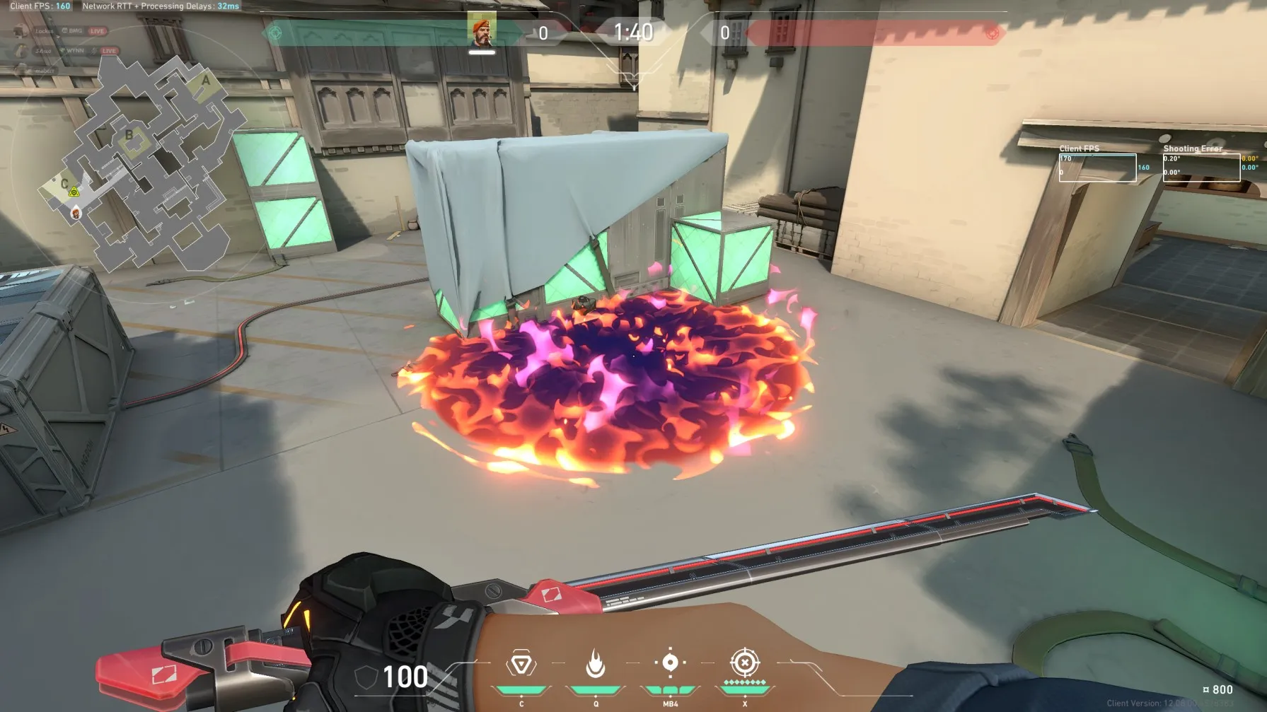 Brimstone Incendiary on Haven Attack Site C — step 3 of 3: Result