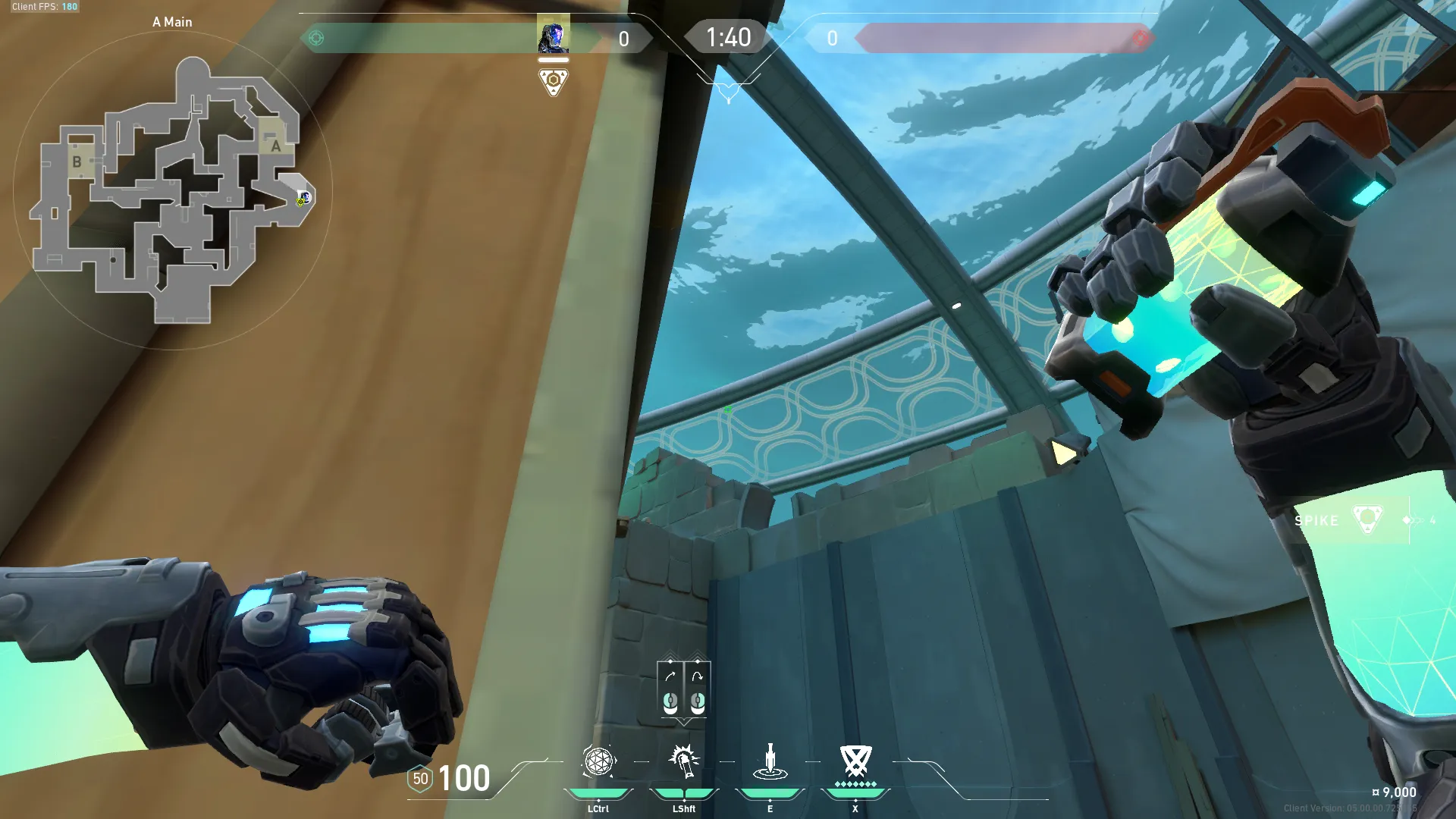 KAY/O Flash_Drive on Pearl Attack Site A — step 2 of 3: Aim — line up the shot