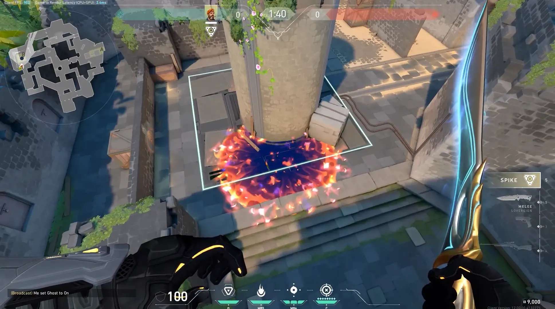 Brimstone Incendiary on Breeze Defense Site B — step 3 of 3: Result
