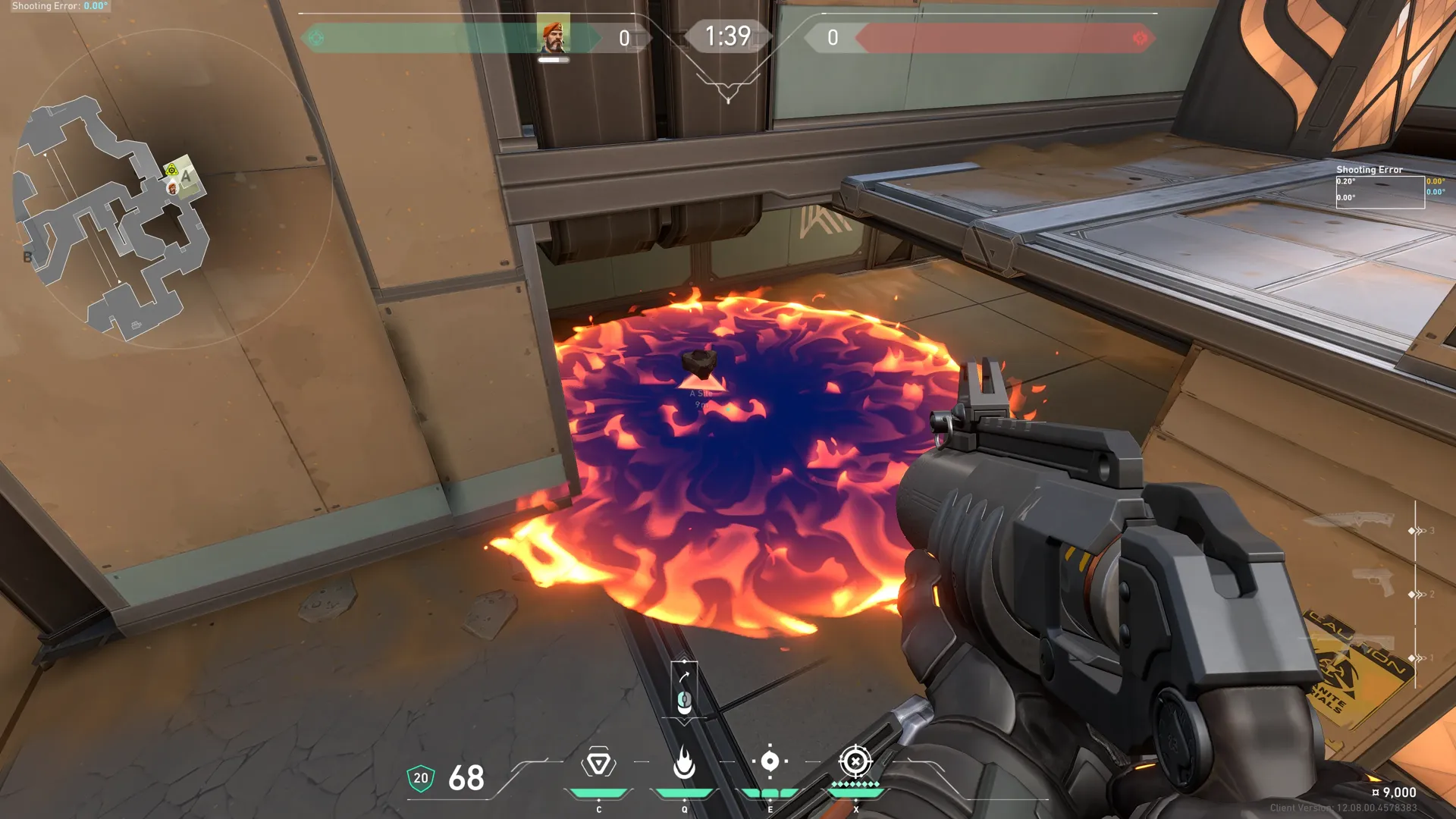 Brimstone Incendiary on Fracture Attack Site A — step 3 of 3: Result