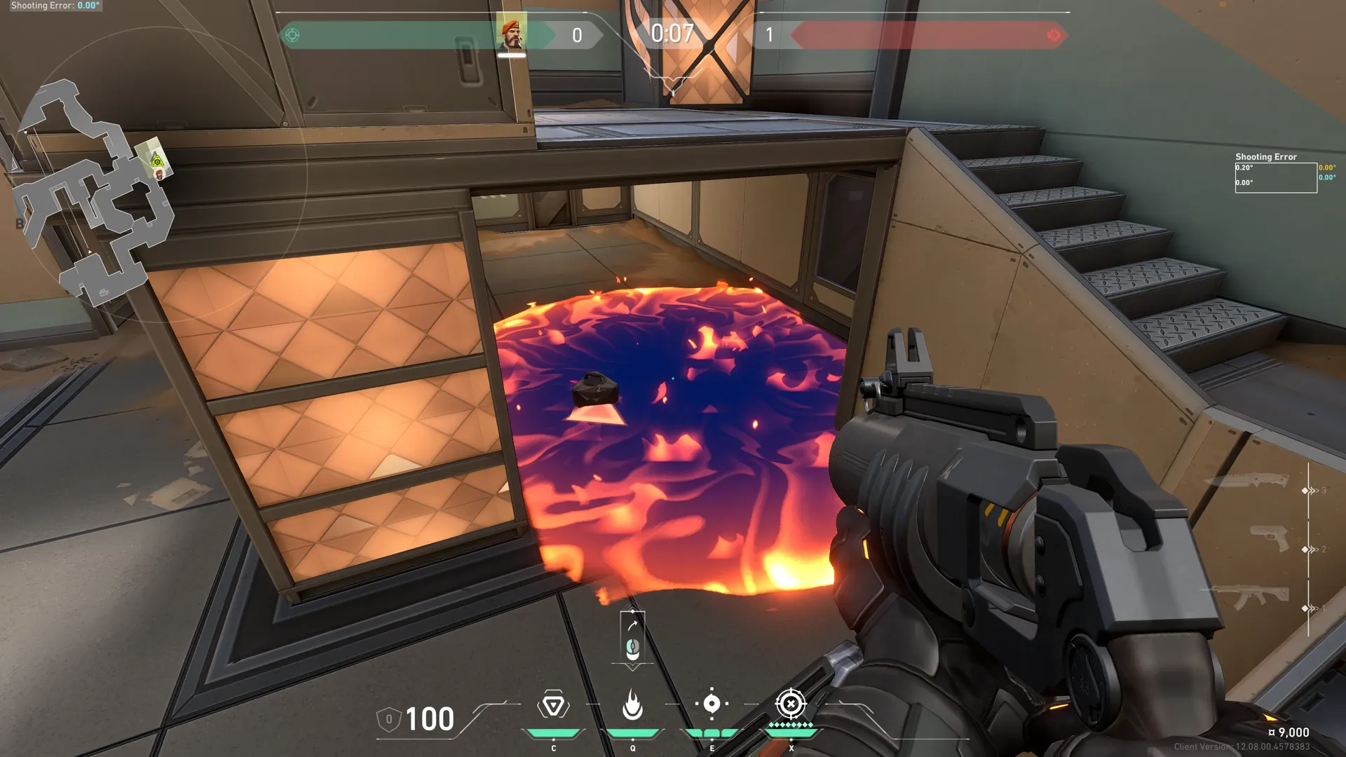 Brimstone Incendiary on Fracture Attack Site A — step 3 of 3: Result