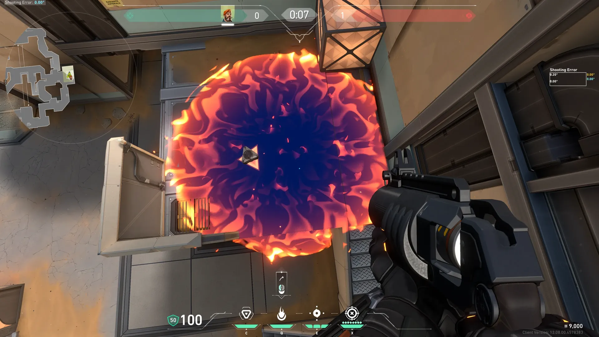 Brimstone Incendiary on Fracture Attack Site A — step 3 of 3: Result