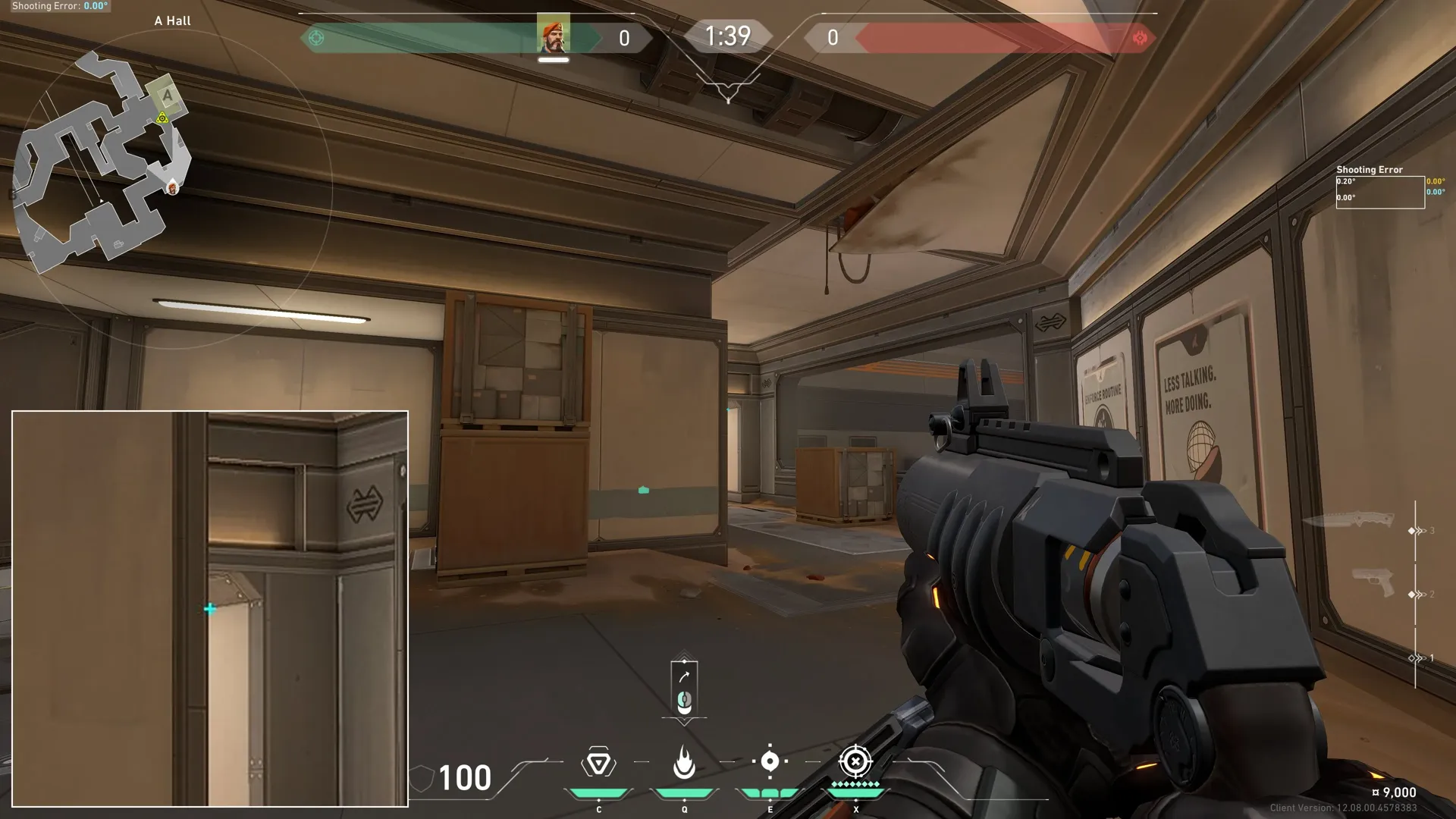 Brimstone Incendiary on Fracture Attack Site A — step 2 of 3: Aim — line up the shot