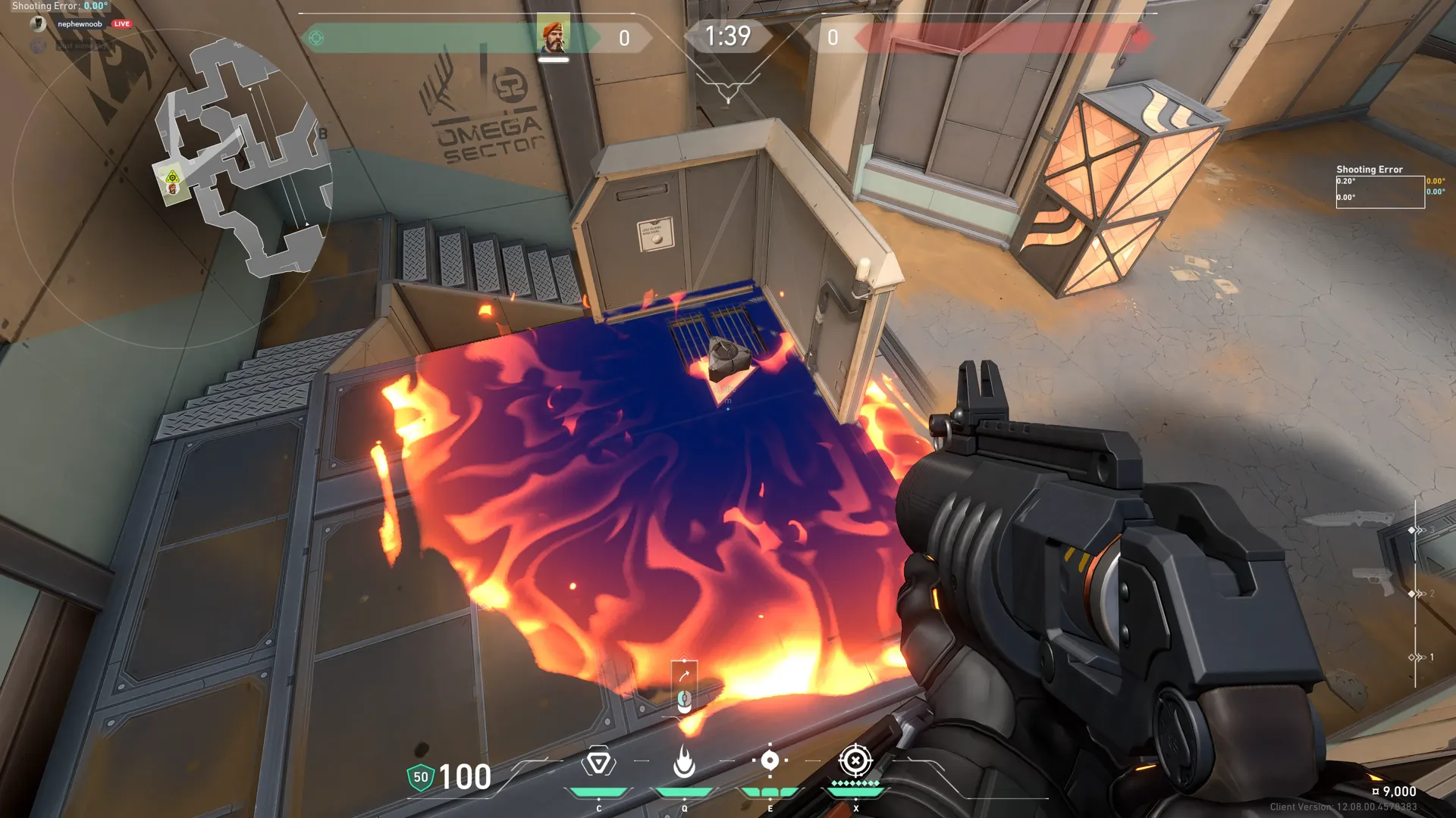 Brimstone Incendiary on Fracture Attack Site A — step 3 of 3: Result