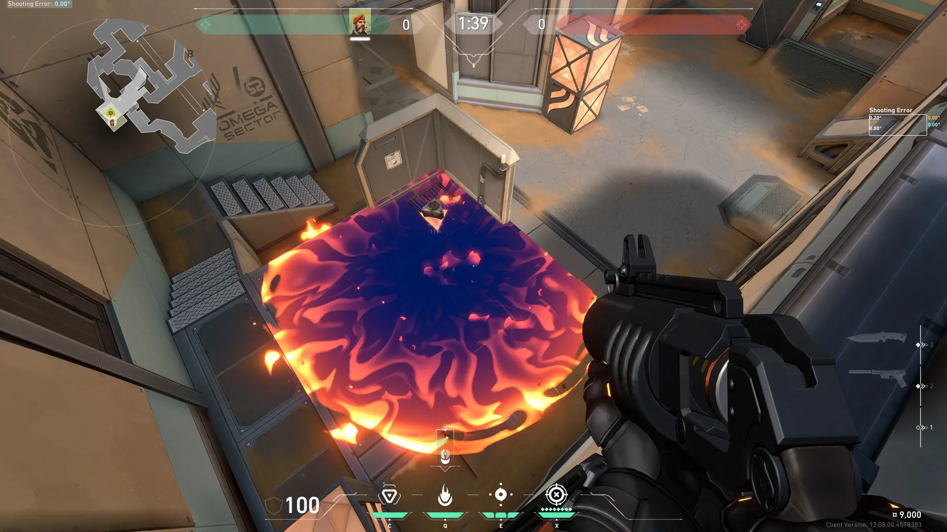 Brimstone Incendiary on Fracture Attack Site A — step 3 of 3: Result
