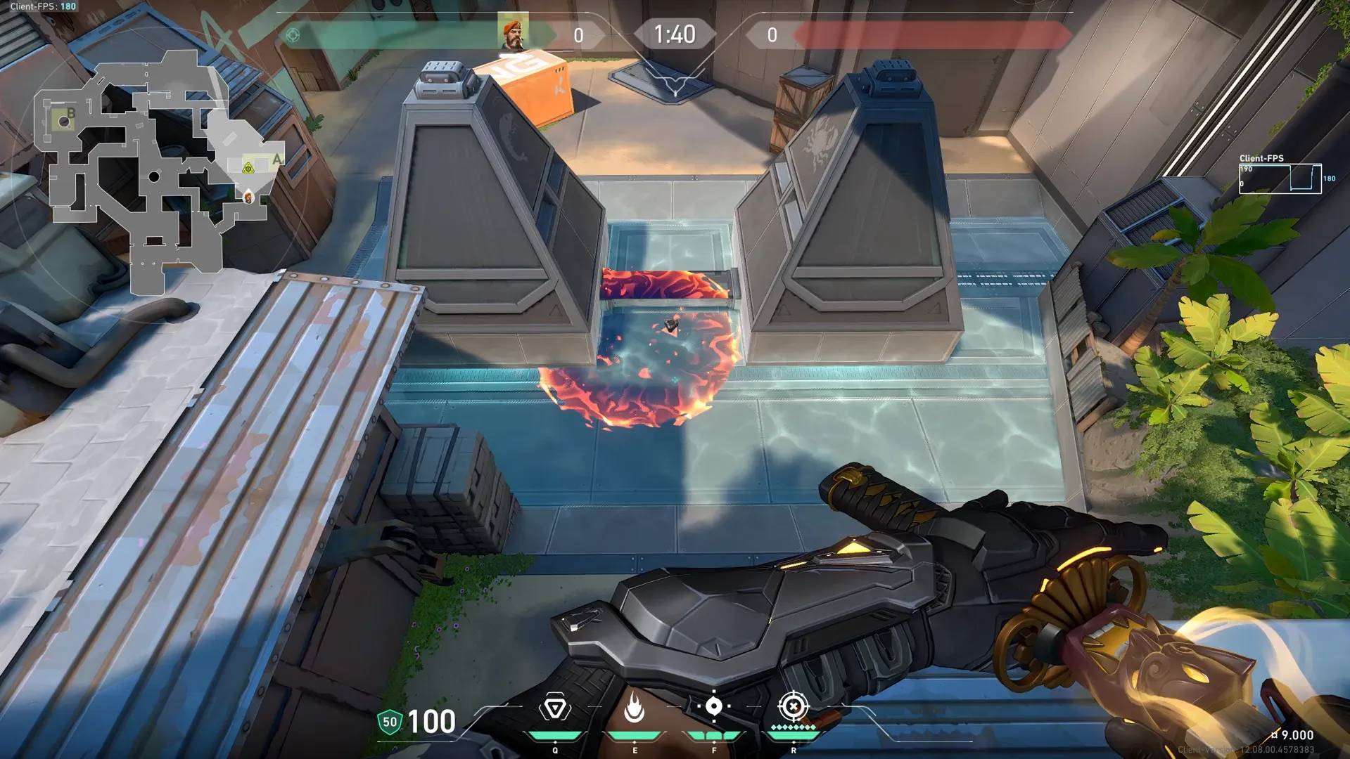 Brimstone Incendiary on Breeze Attack Site A — step 4 of 4: Result