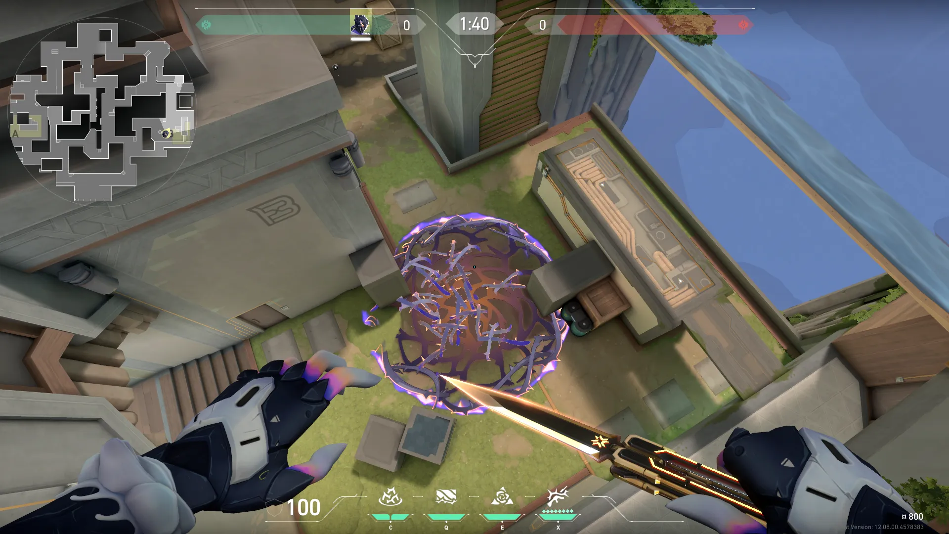 Vyse Razorvine on Abyss Defense Site B — step 3 of 3: Result