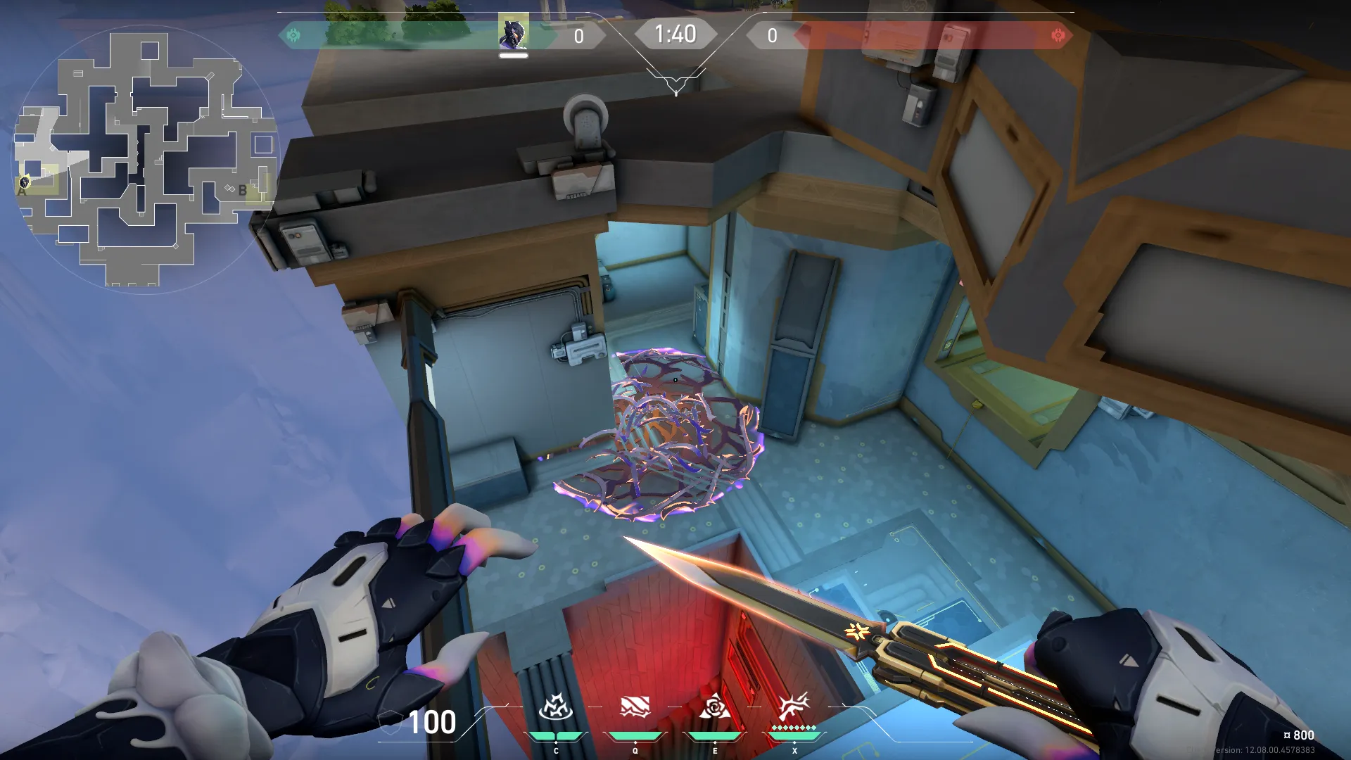 Vyse Razorvine on Abyss Defense Site A — step 3 of 3: Result