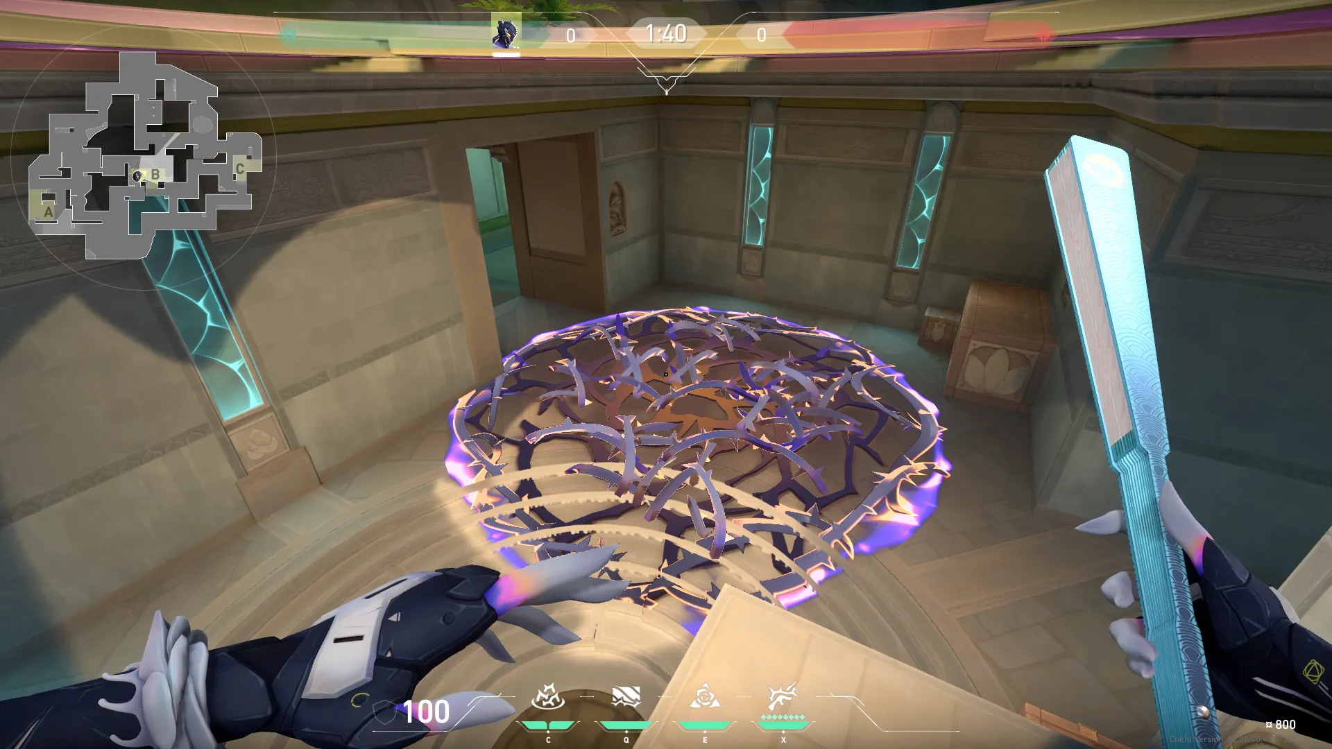 Vyse Razorvine on Lotus Defense Site B — step 3 of 3: Result