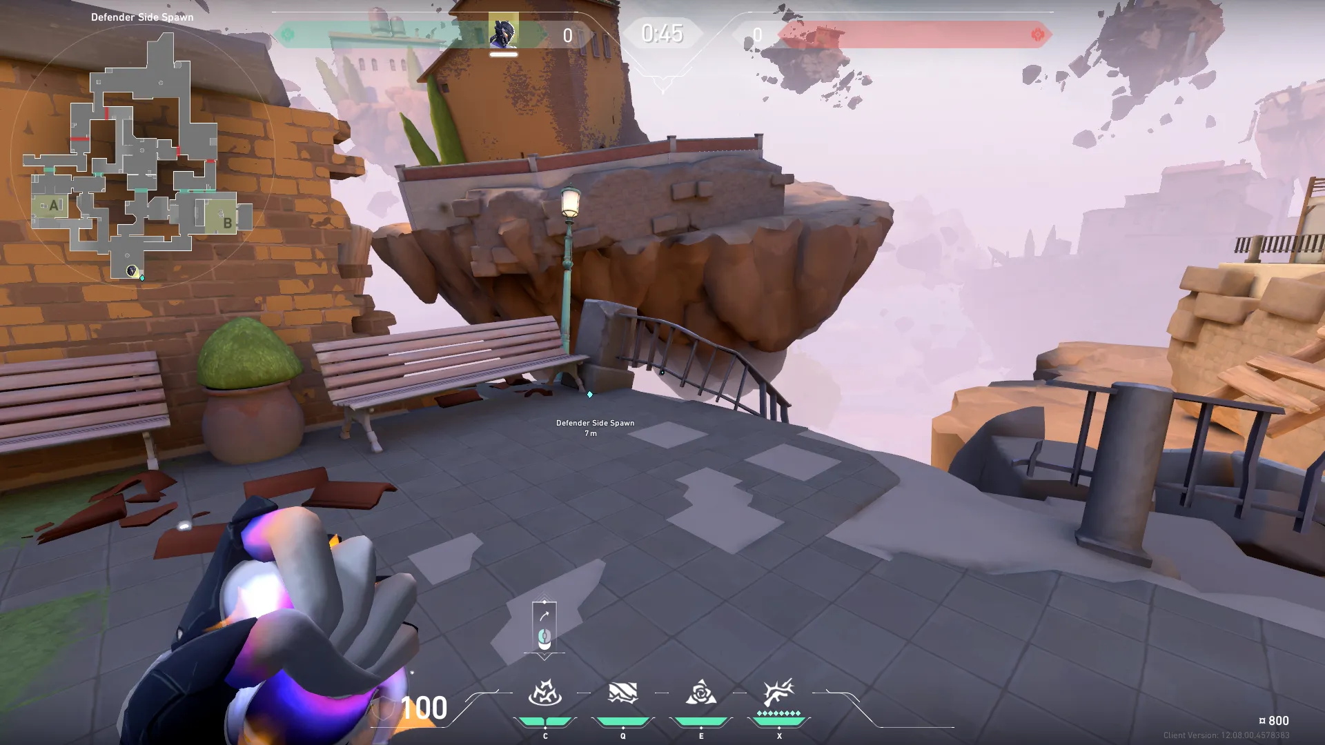 Ascent - Thorns for A Site From Spawn — Vyse lineup on Ascent