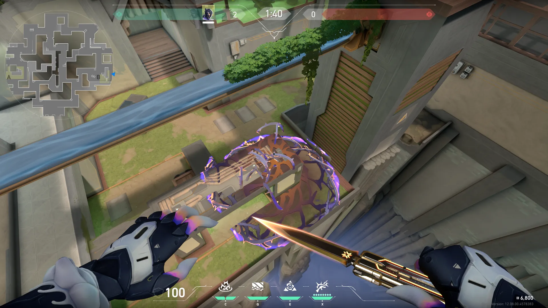 Vyse Razorvine on Abyss Defense Site B — step 4 of 4: Result