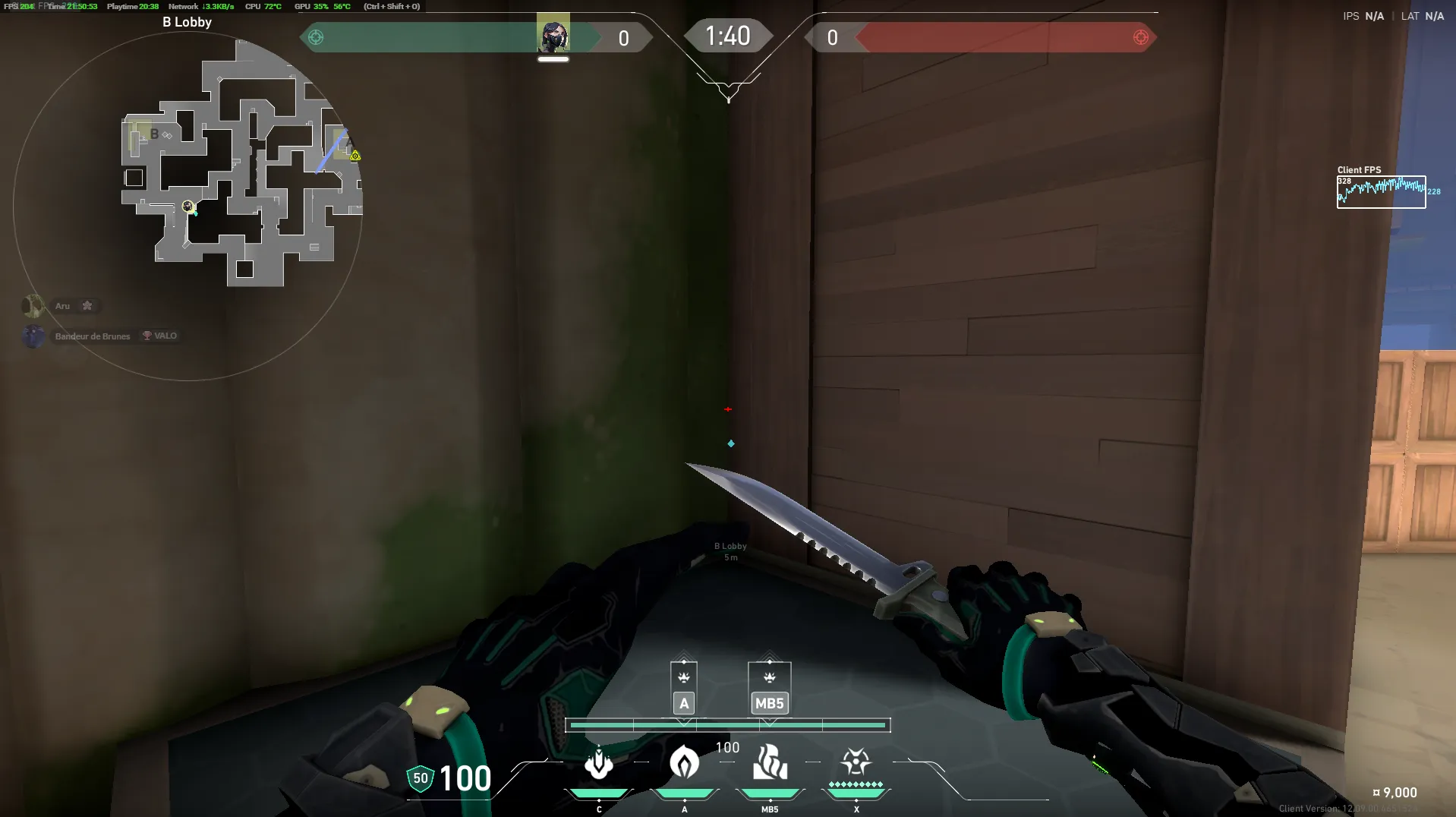 Viper Molly Post Plant From B Main to B Site Default — Viper lineup on Abyss
