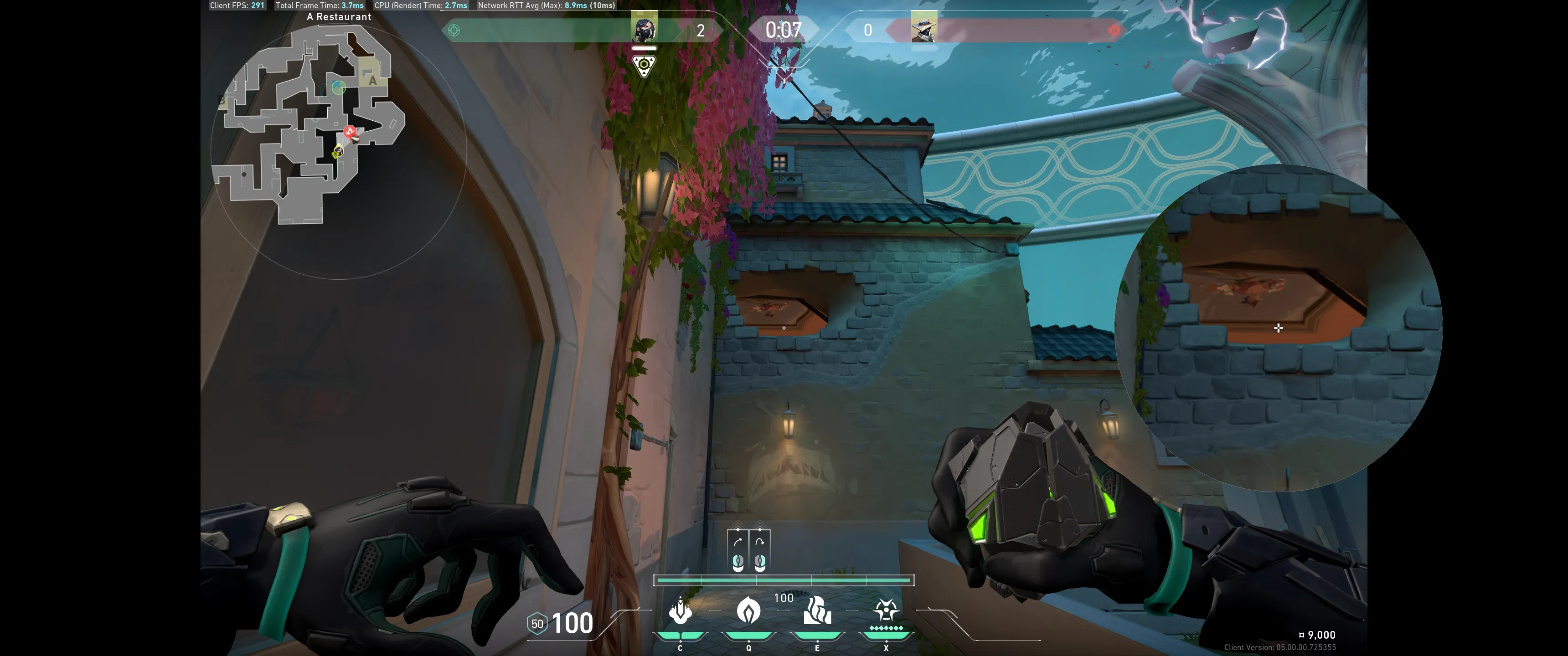 Viper Poison Cloud on Pearl Attack Site A — step 2 of 4: Aim — line up the shot