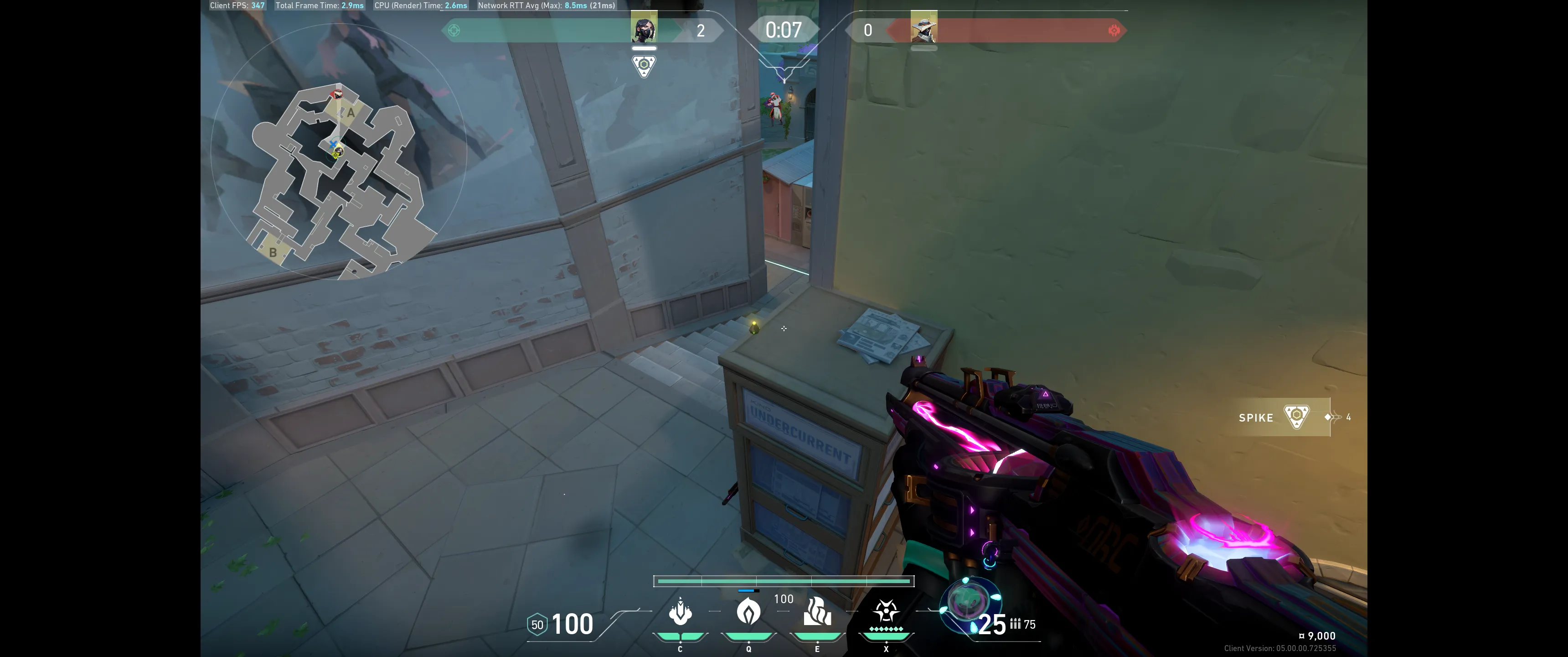 Viper Poison Cloud on Pearl Attack Site A — step 3 of 4: Aim — line up the shot