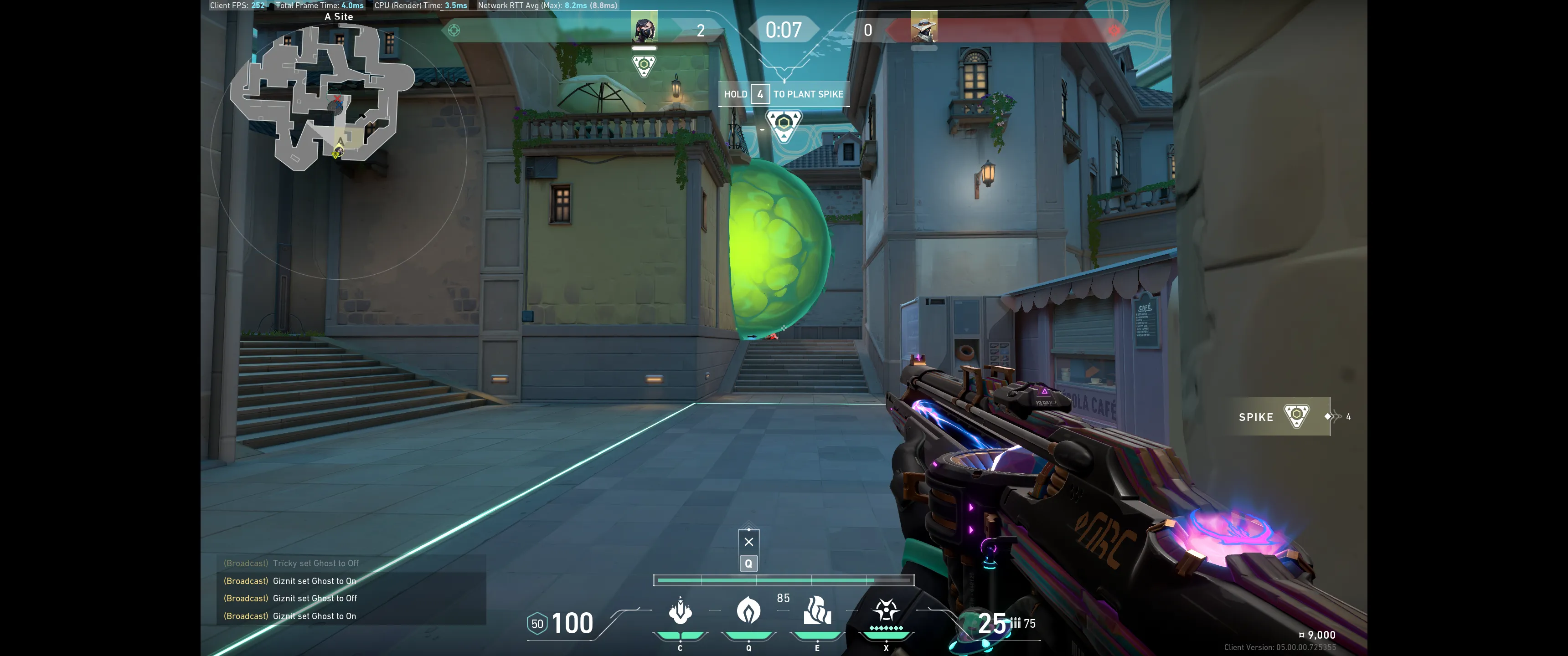 Viper Poison Cloud on Pearl Attack Site A — step 4 of 4: Result