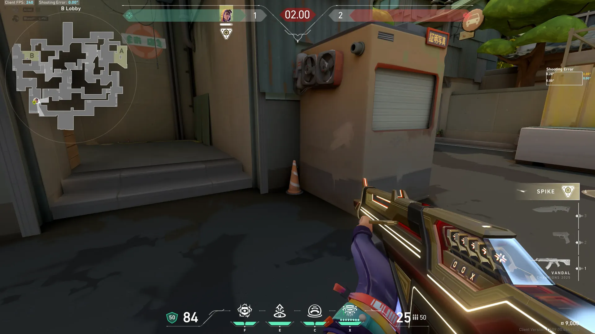 Miks B Lobby To Default Stun Lineup — Miks lineup on Split