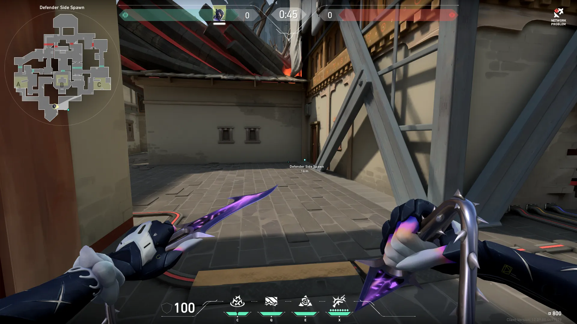 Haven - Thorns for A Site (long) From Spawn — Vyse lineup on Haven