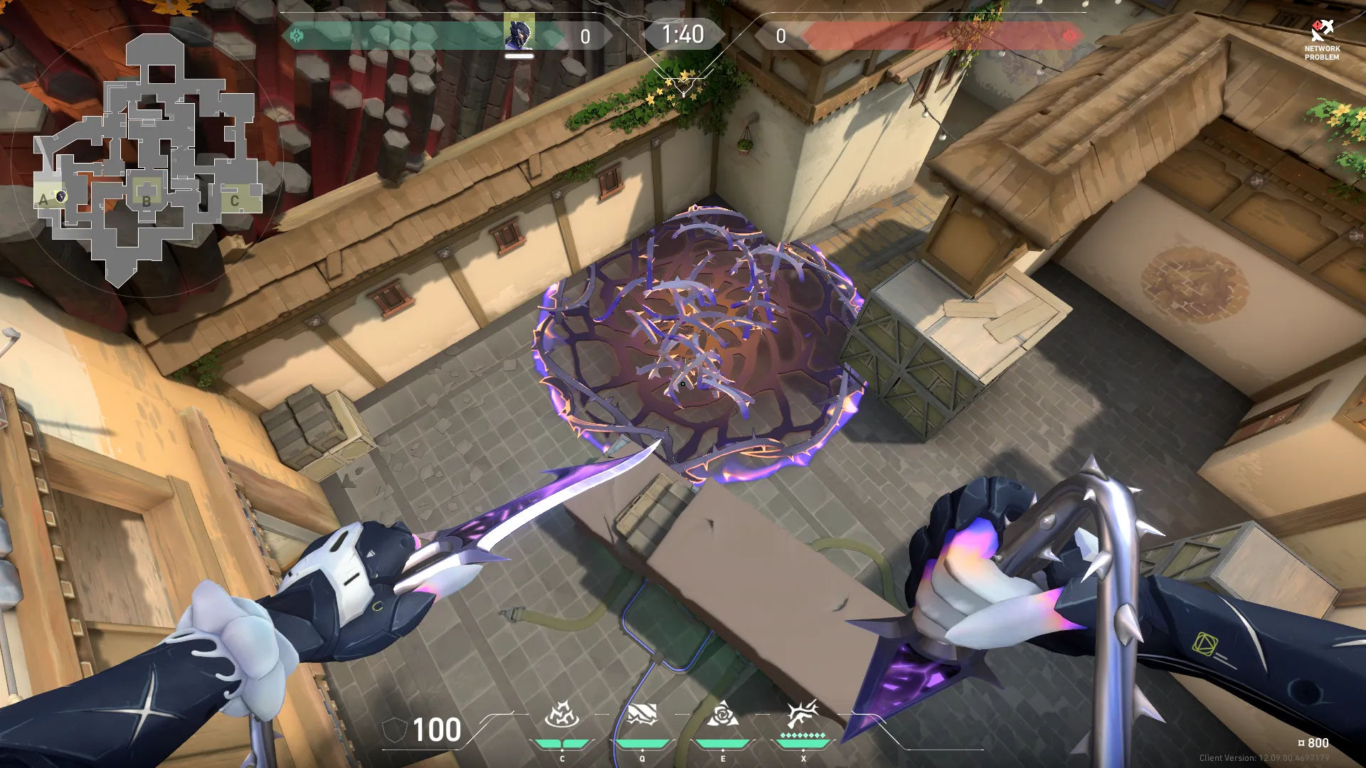 Vyse Razorvine on Haven Defense Site A — step 3 of 3: Result