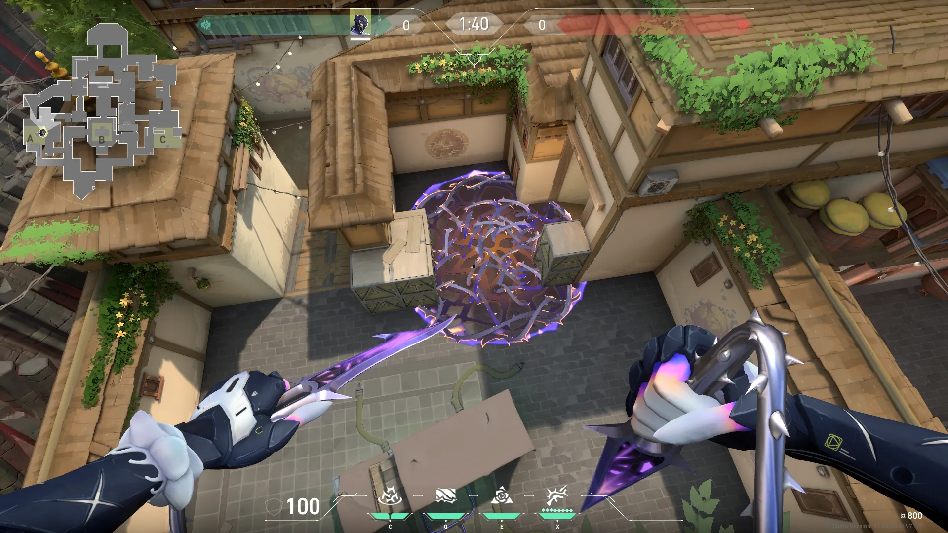 Vyse Razorvine on Haven Defense Site A — step 3 of 3: Result