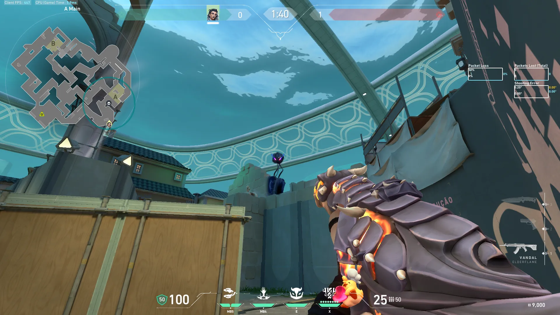 Fade Haunt on Pearl Attack Site A — step 3 of 3: Result