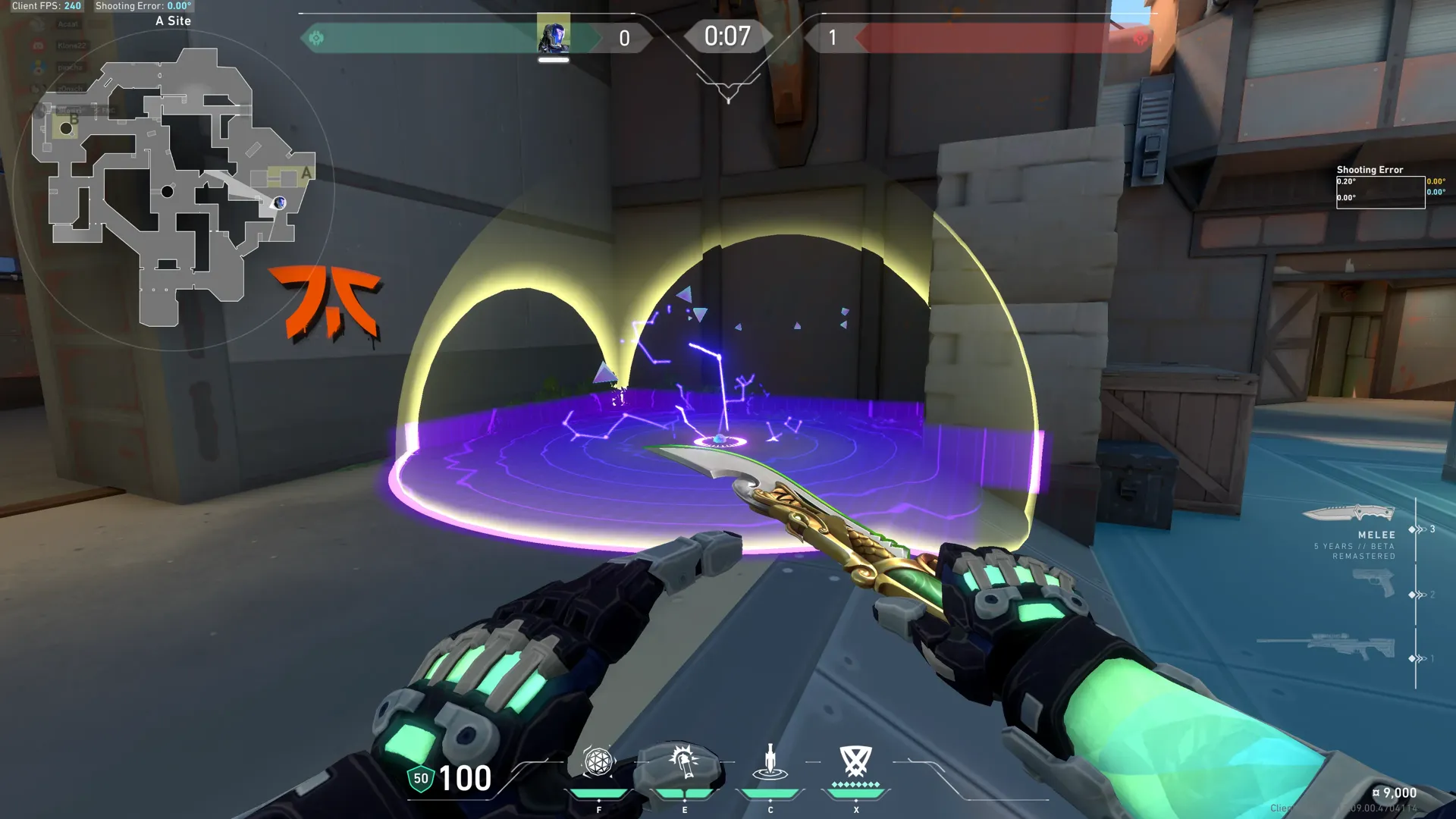 KAY/O Frag_Ment on Breeze Defense Site A — step 4 of 4: Result