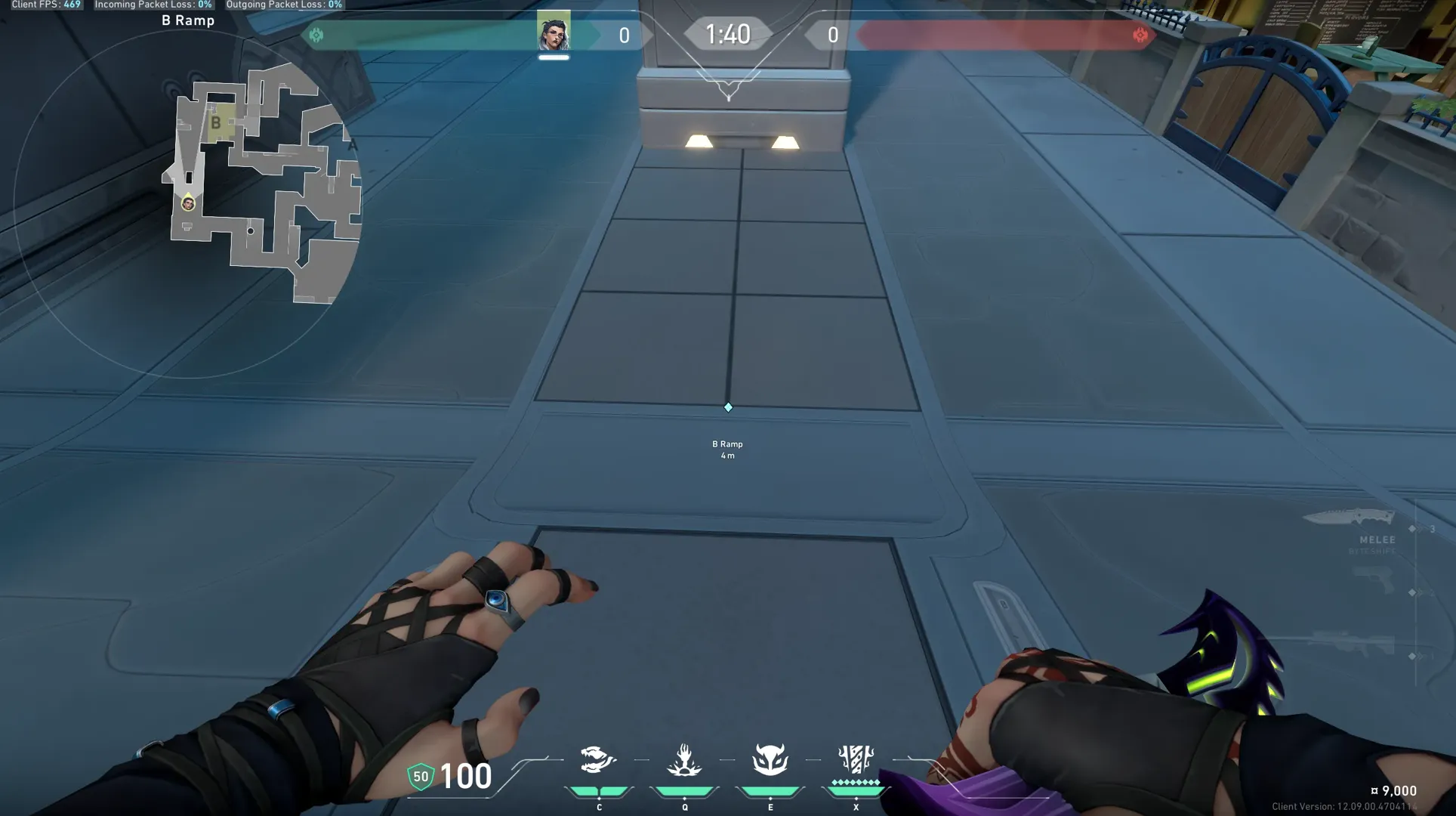 (updated FOR NEW Pearl) B Ramp to B Site Eye — Fade lineup on Pearl