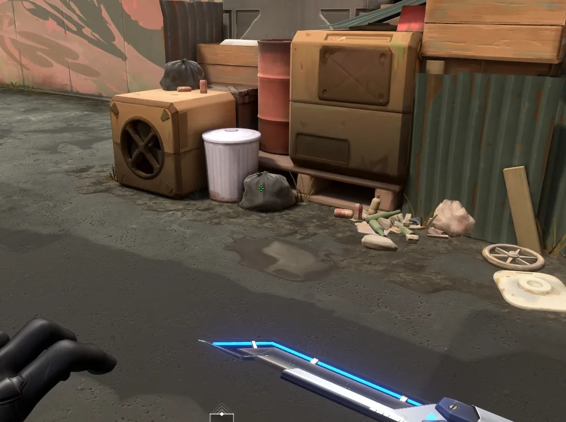 Viper Poison Cloud on Split Attack Site B — step 1 of 2: Position — where to stand