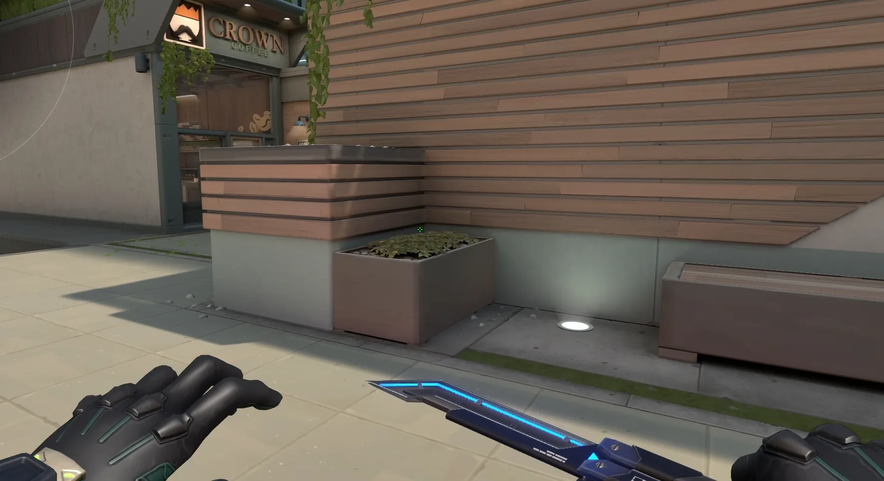 Viper Snake Bite on Split Attack Site A — step 1 of 2: Position — where to stand