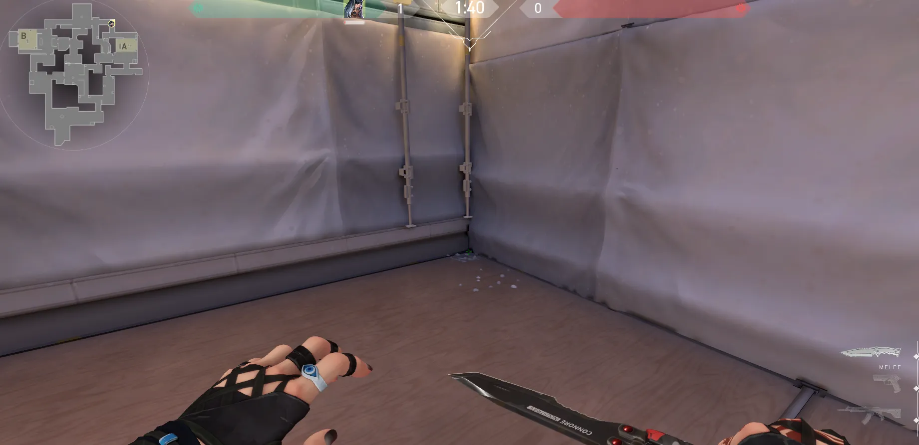 Fade Haunt on Ascent Defense Site A — step 1 of 3: Position — where to stand