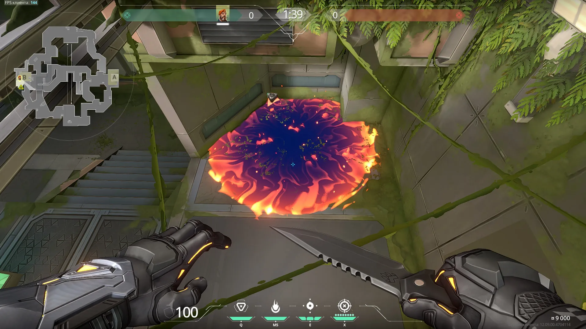 Brimstone Incendiary on Fracture Attack Site B — step 3 of 3: Result